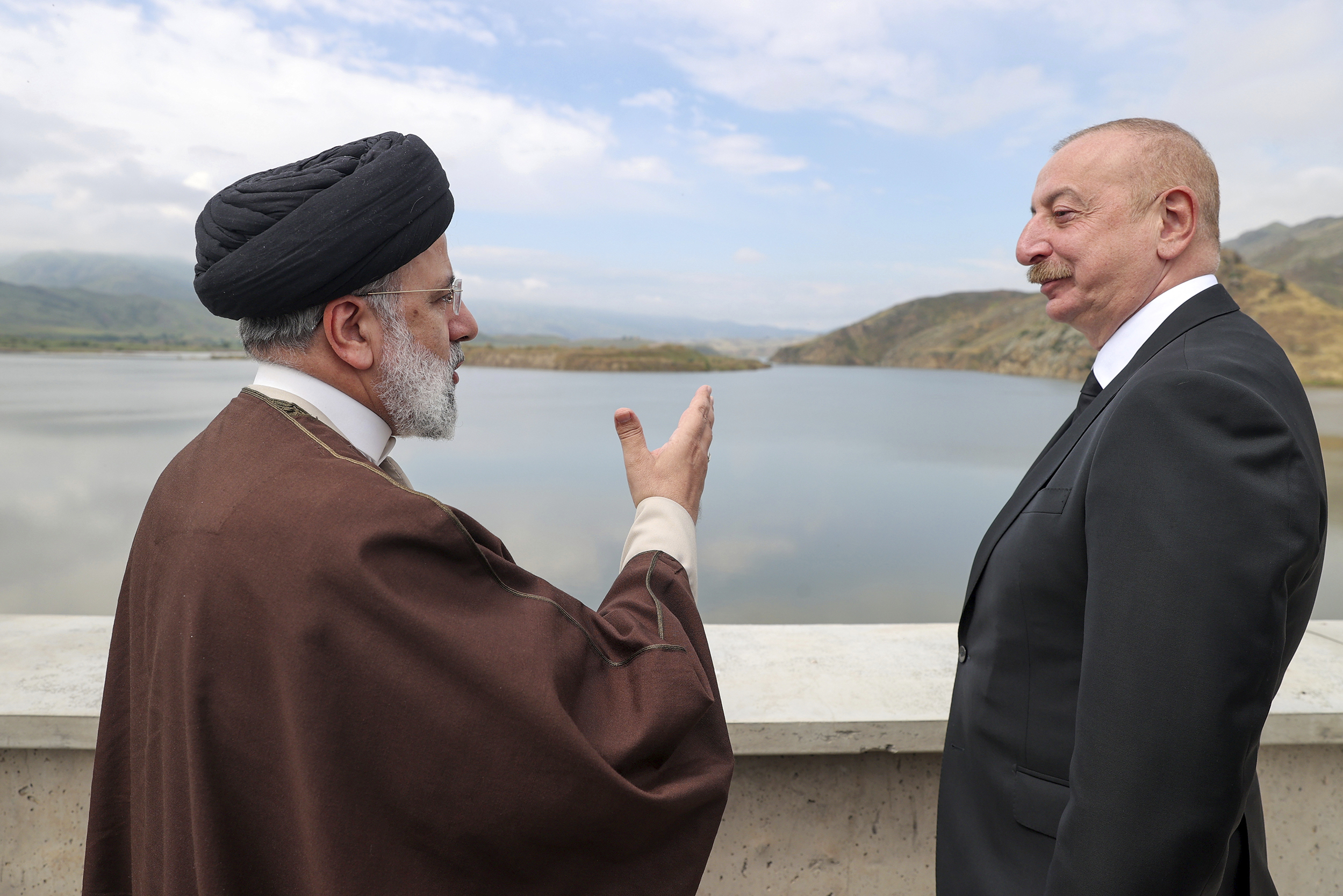 Raisi was last seen with the Azerbaijan president Ilham Aliyev to inaugurate a dam