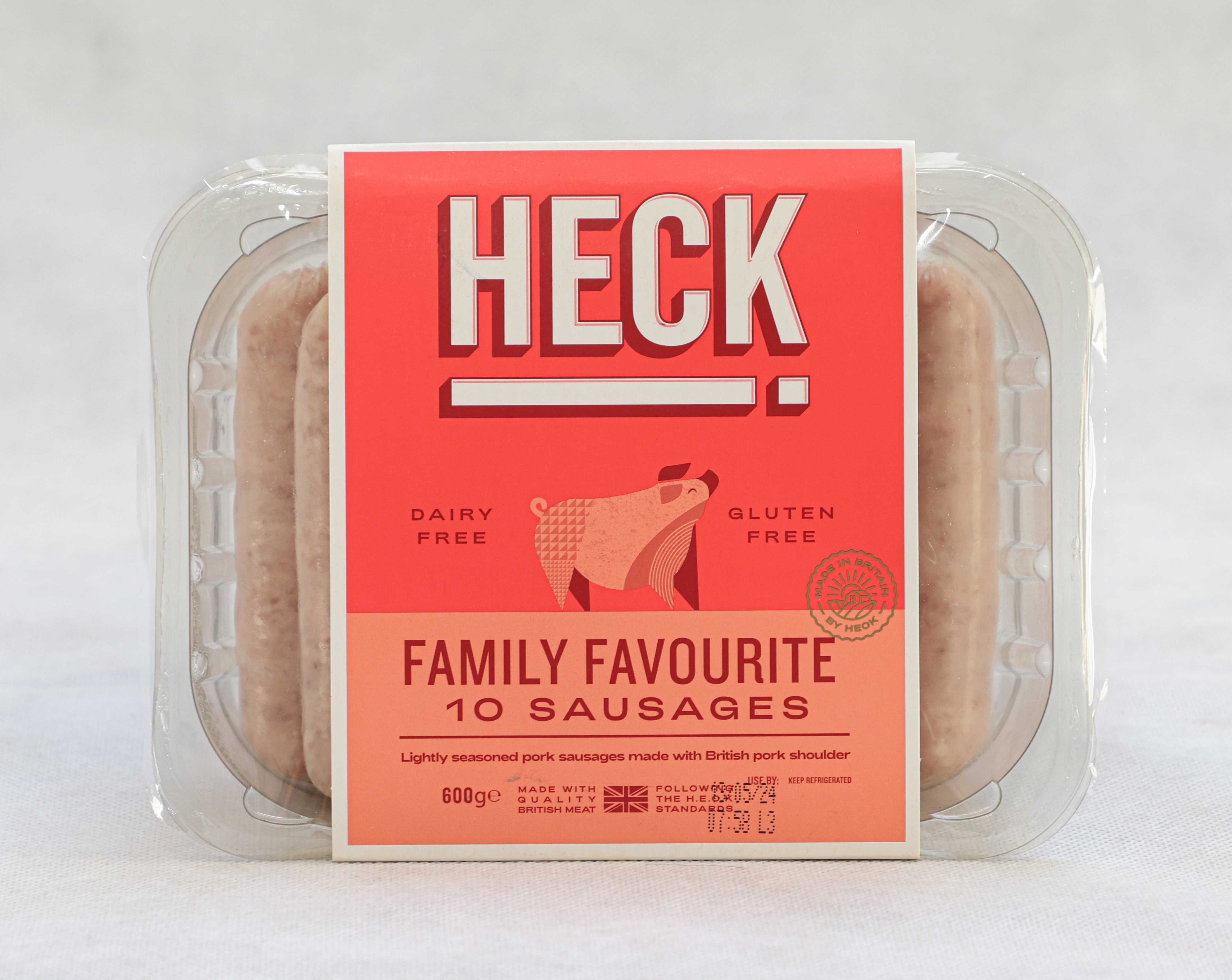 Heck's sausages are pricier but are 85% meat