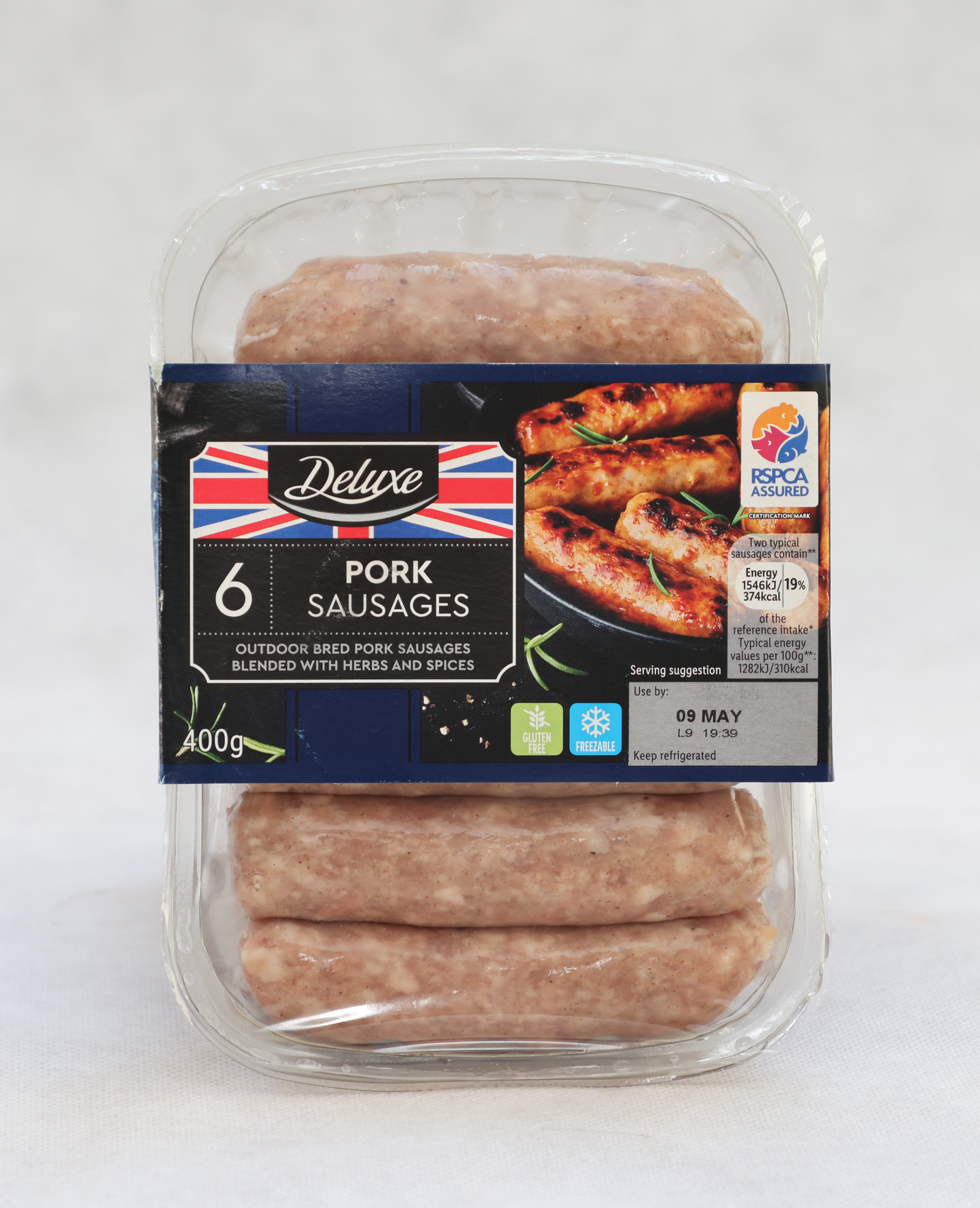 Lidl's sausages were very meaty