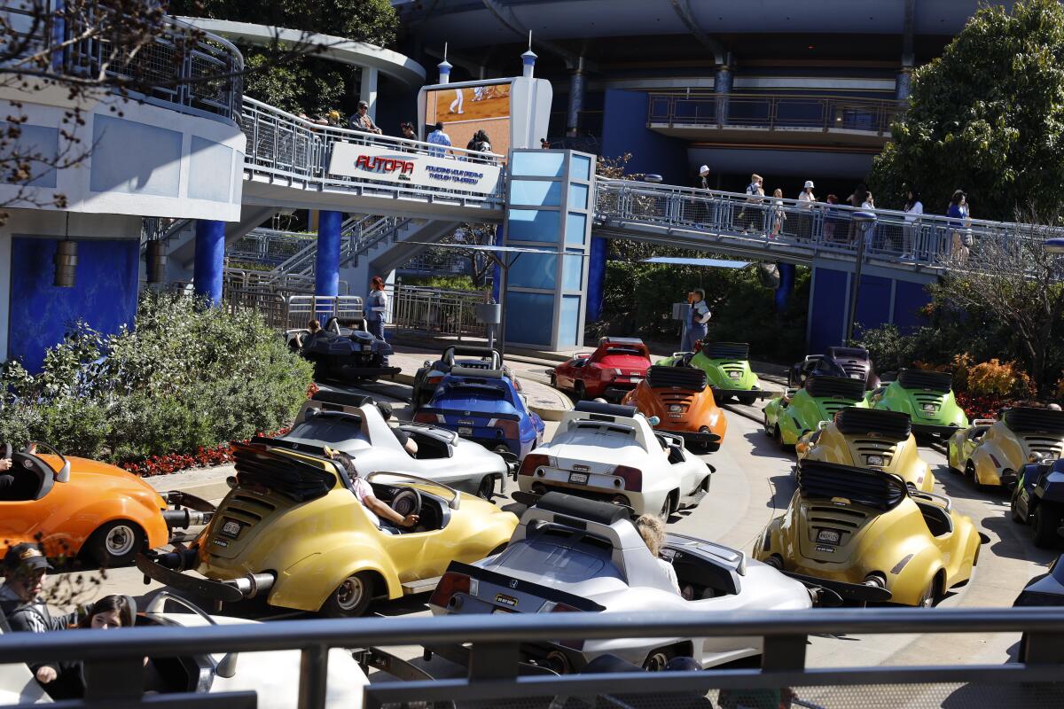 Autopia at Disneyland.