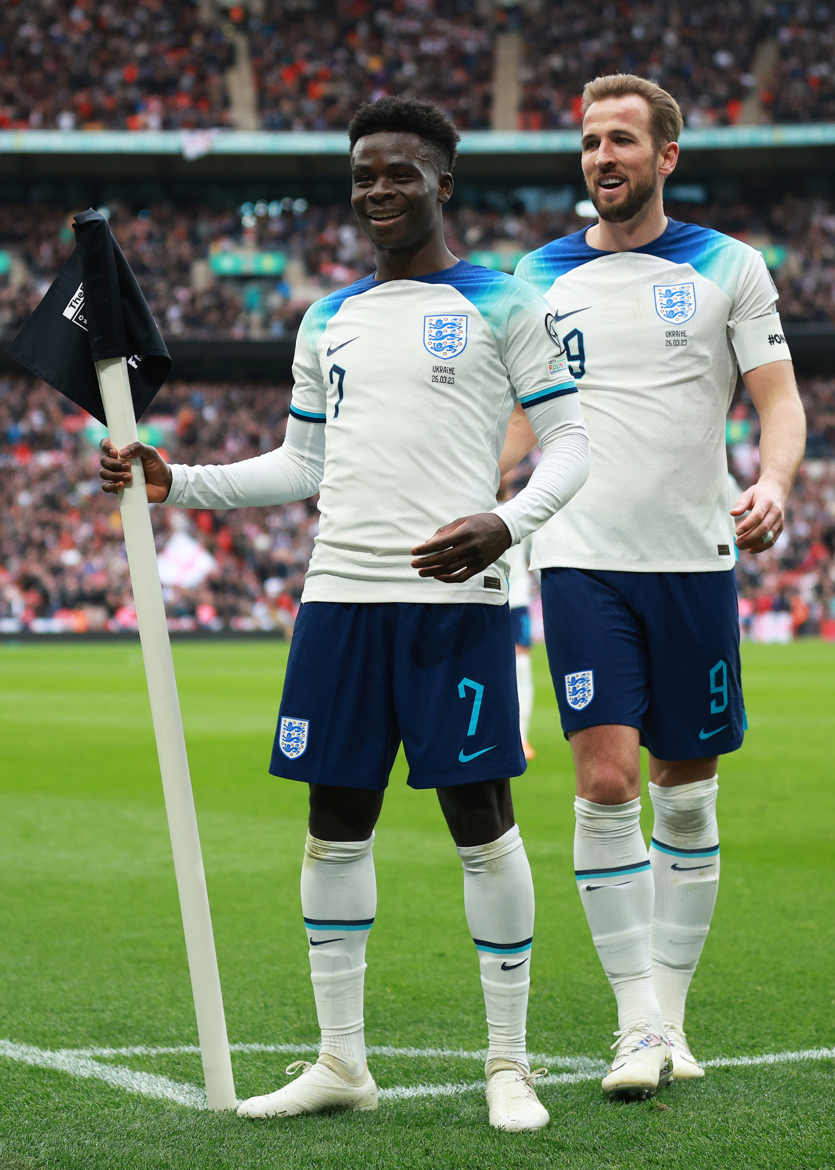 It's no surprise Bukayo Saka and Harry Kane top England's scoring lists