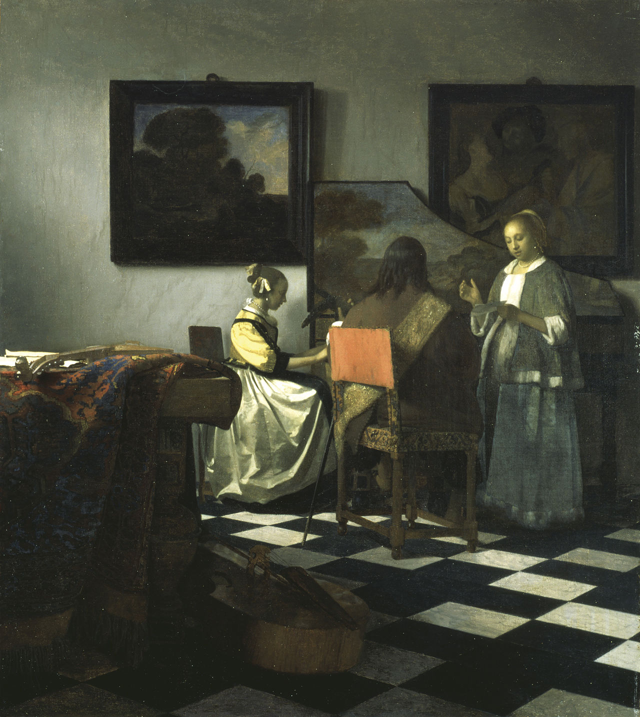 The Concert by Johannes Vermeer is believed to be worth more than $250 million