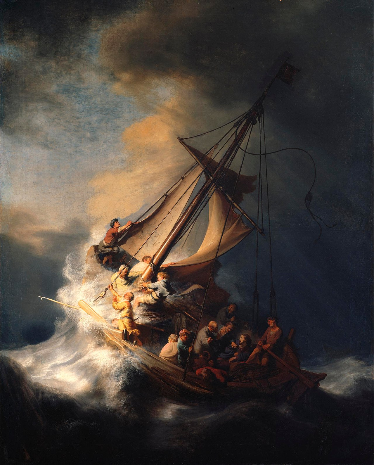 Rembrandt's The Storm on the Sea of Galilee was the second most valuable work stolen