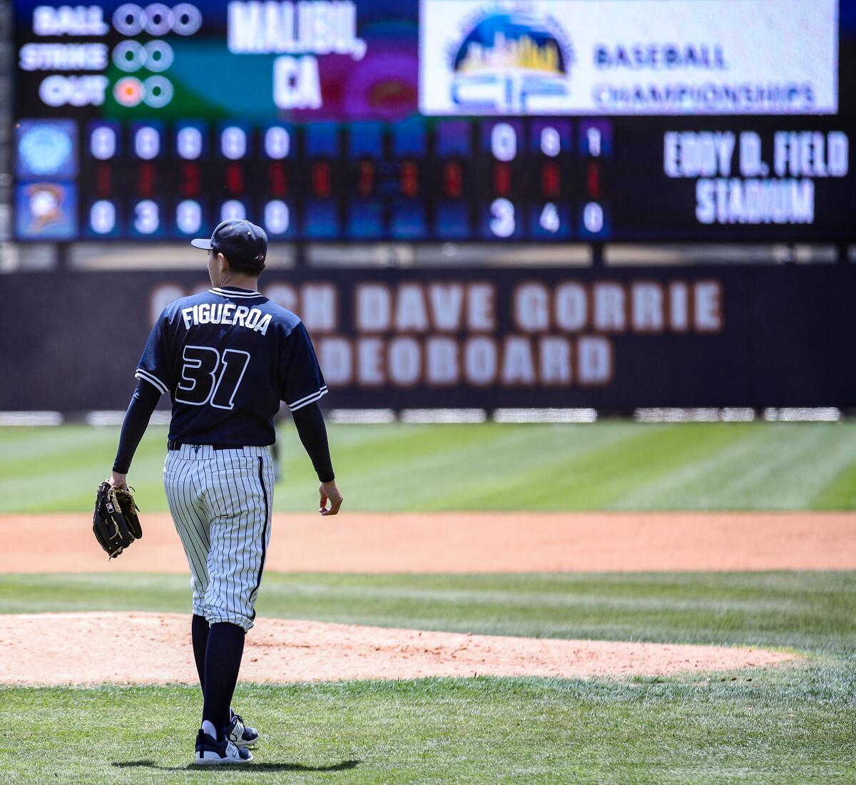 Birmingham pitcher Michael Figueroa will end his high school career as the starting pitcher at Dodger Stadium.