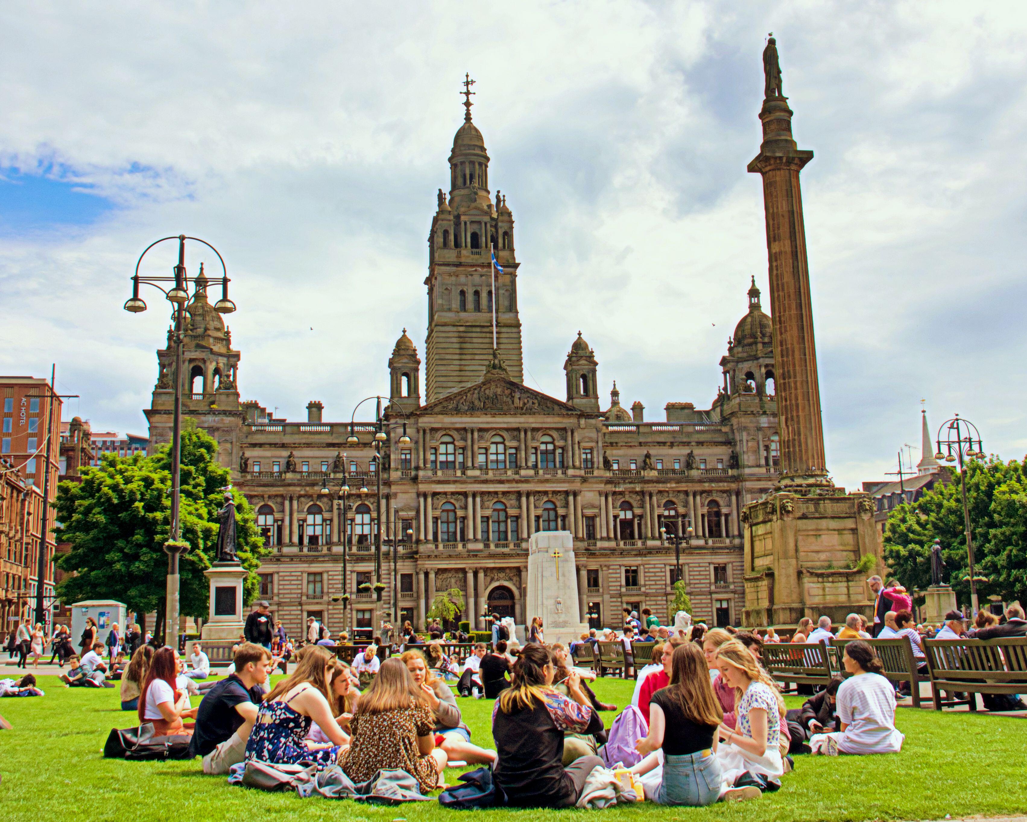 It was balmy in Glasgow this week - and is likely to be on Saturday, too