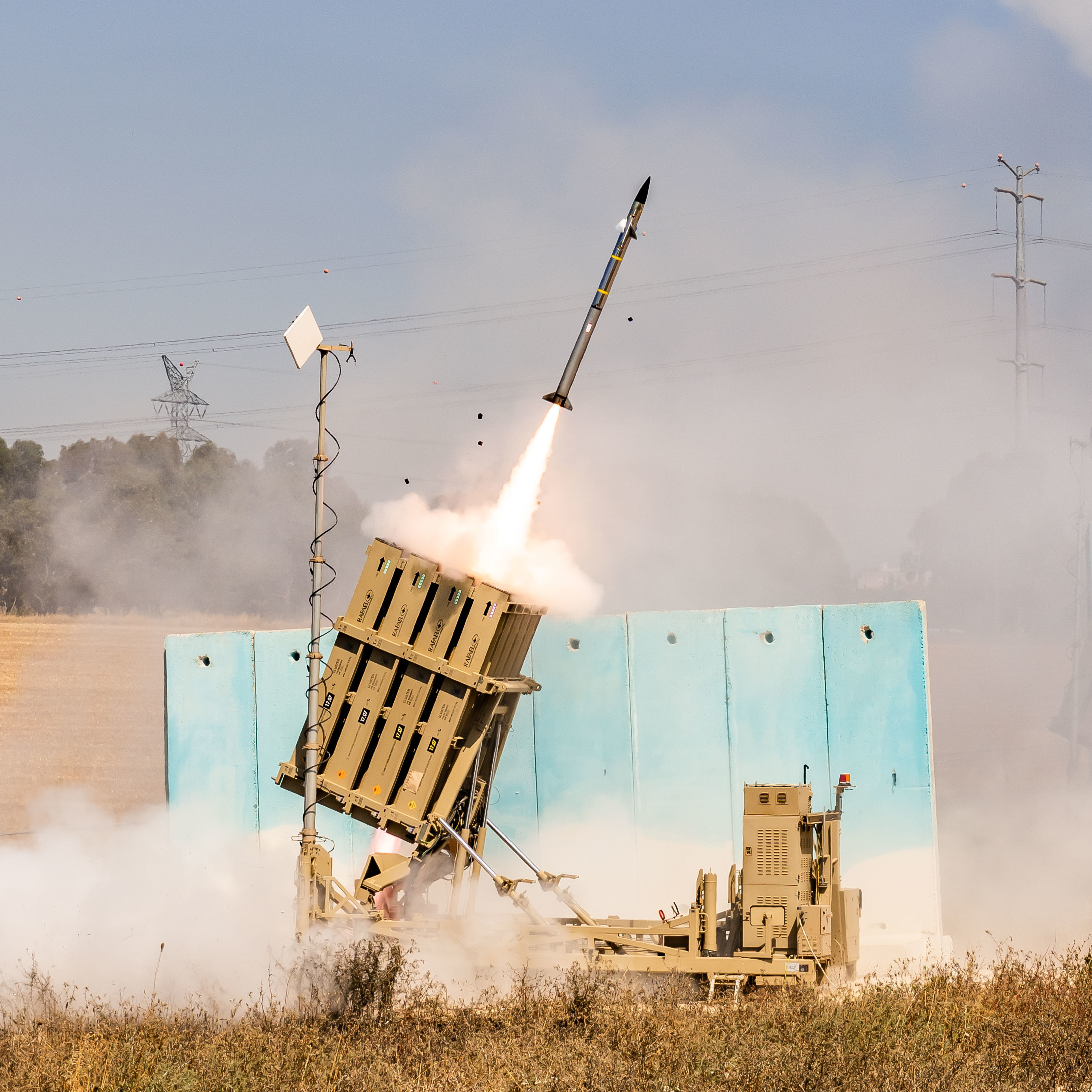 Israel's Iron Dome reportedly stopped several of the rockets