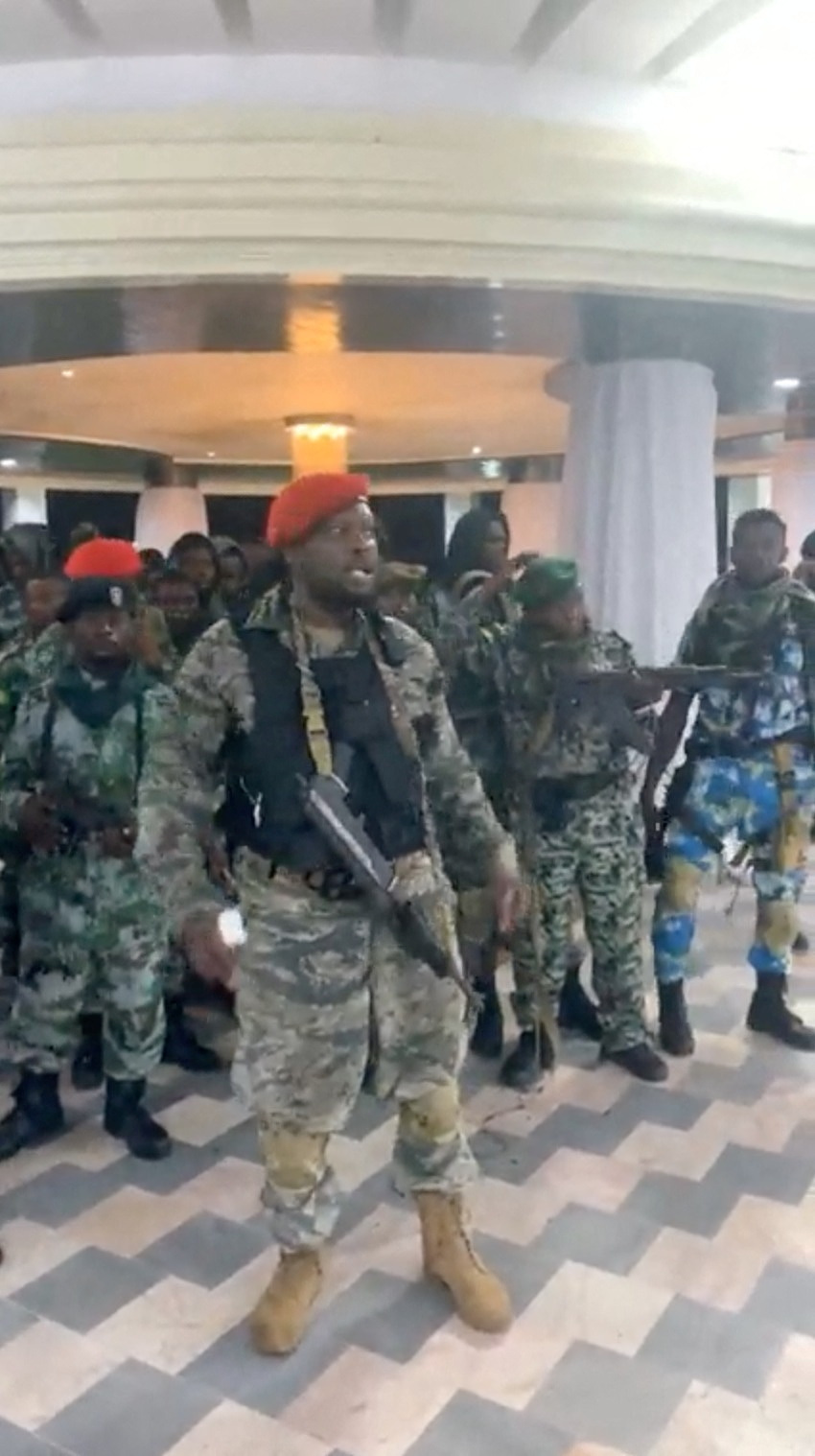 The coup plotters live-streamed their attack from inside the palace