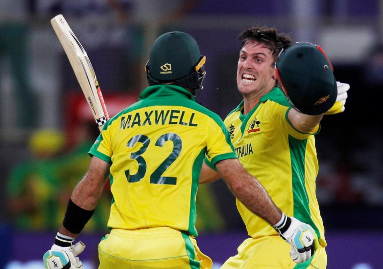 Glenn Maxwell and Mitchell Marsh