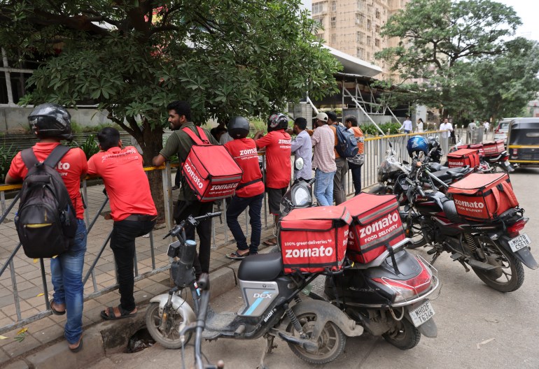 Zomato delivery riders