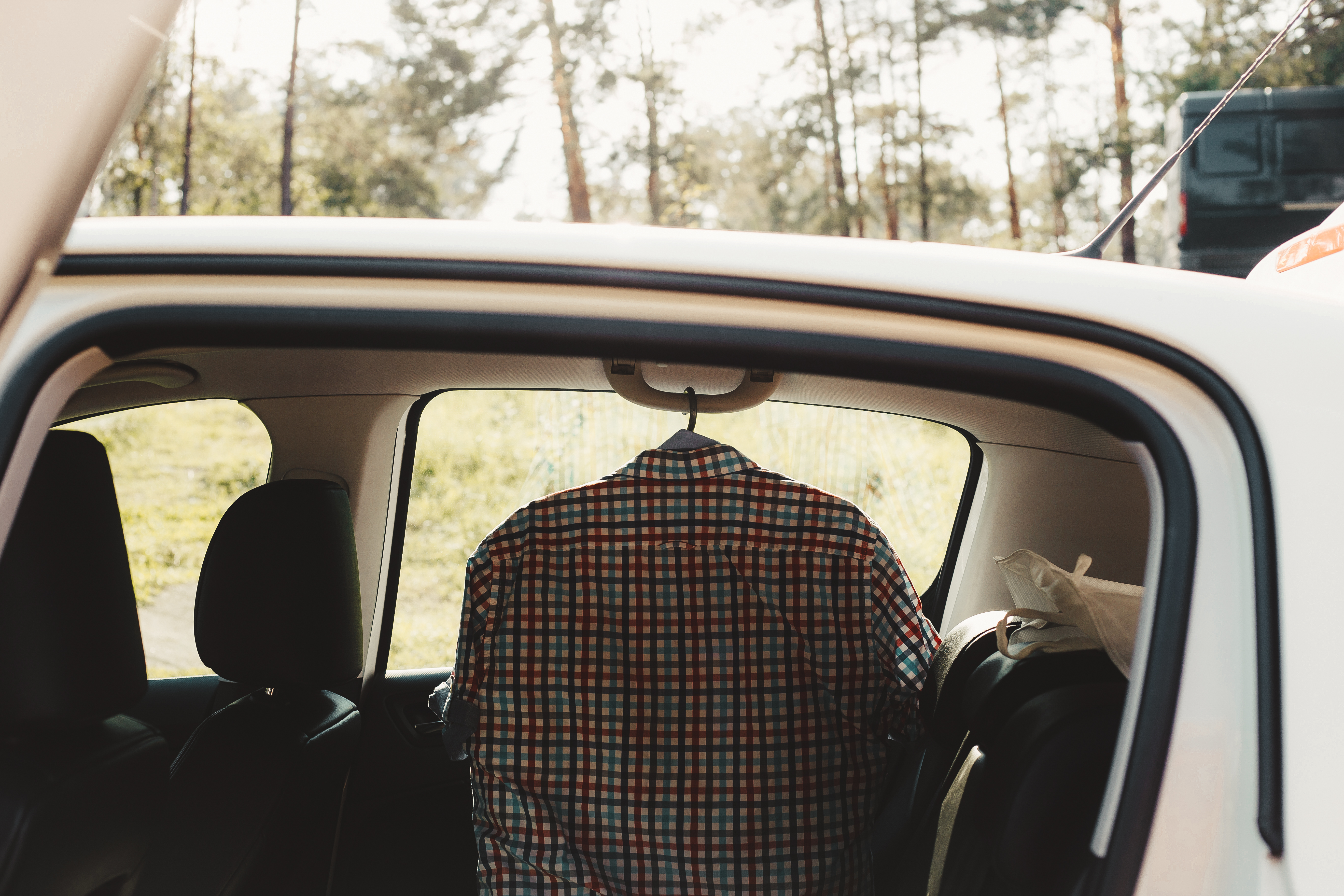 A social media post has revealed the 'the real use' for the hooks at the back of your car