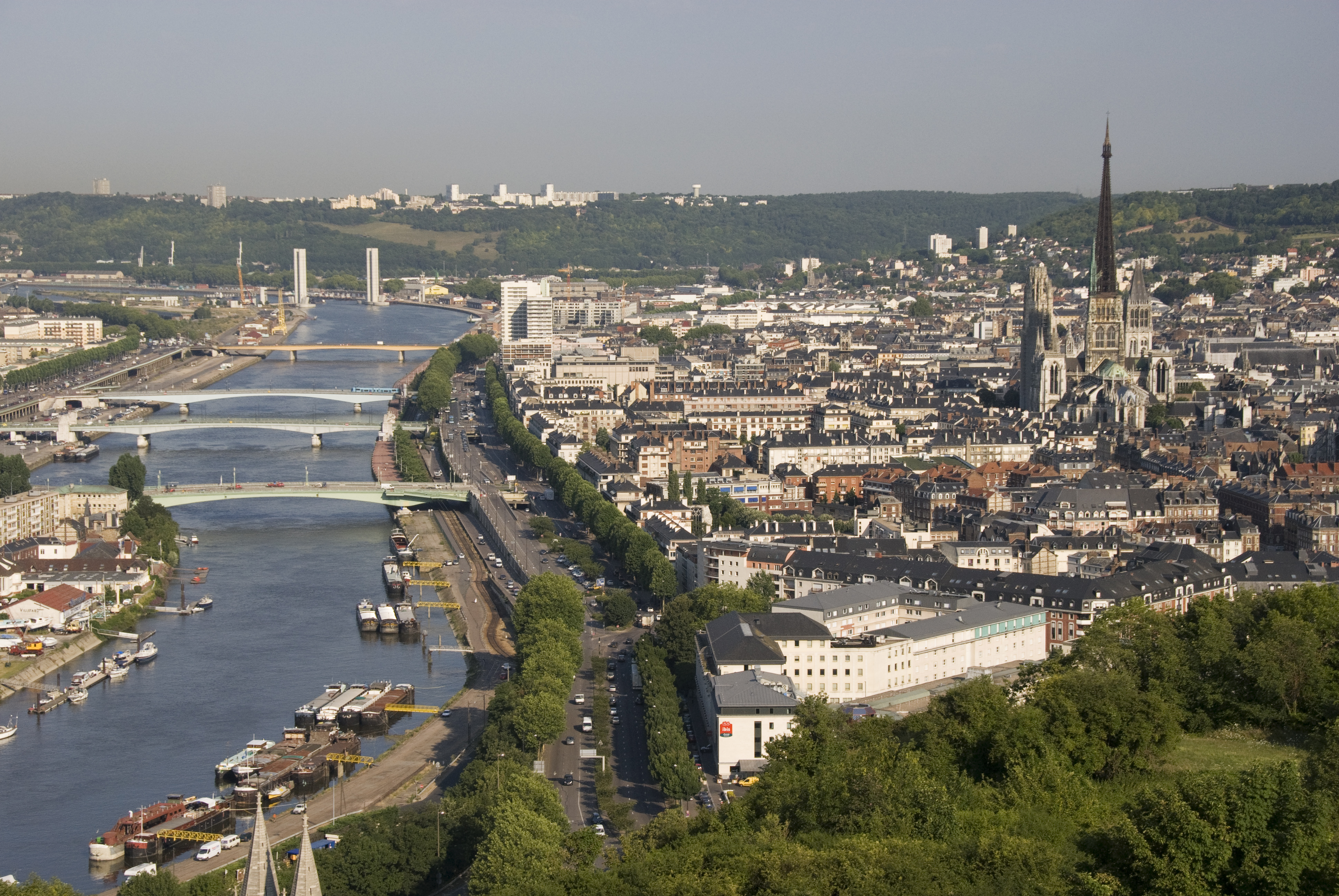 The incident happened in the Normandy city of Rouen