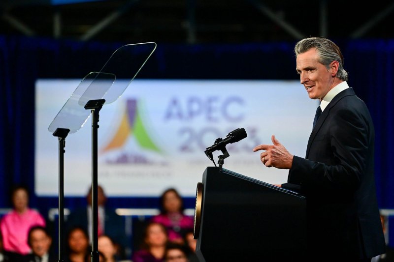 California Gov. Gavin Newsom on Thursday signed legislation that helps Arizonas get abortion care in California. Photo by Ben Solomon/U.S. Department of State/UPI