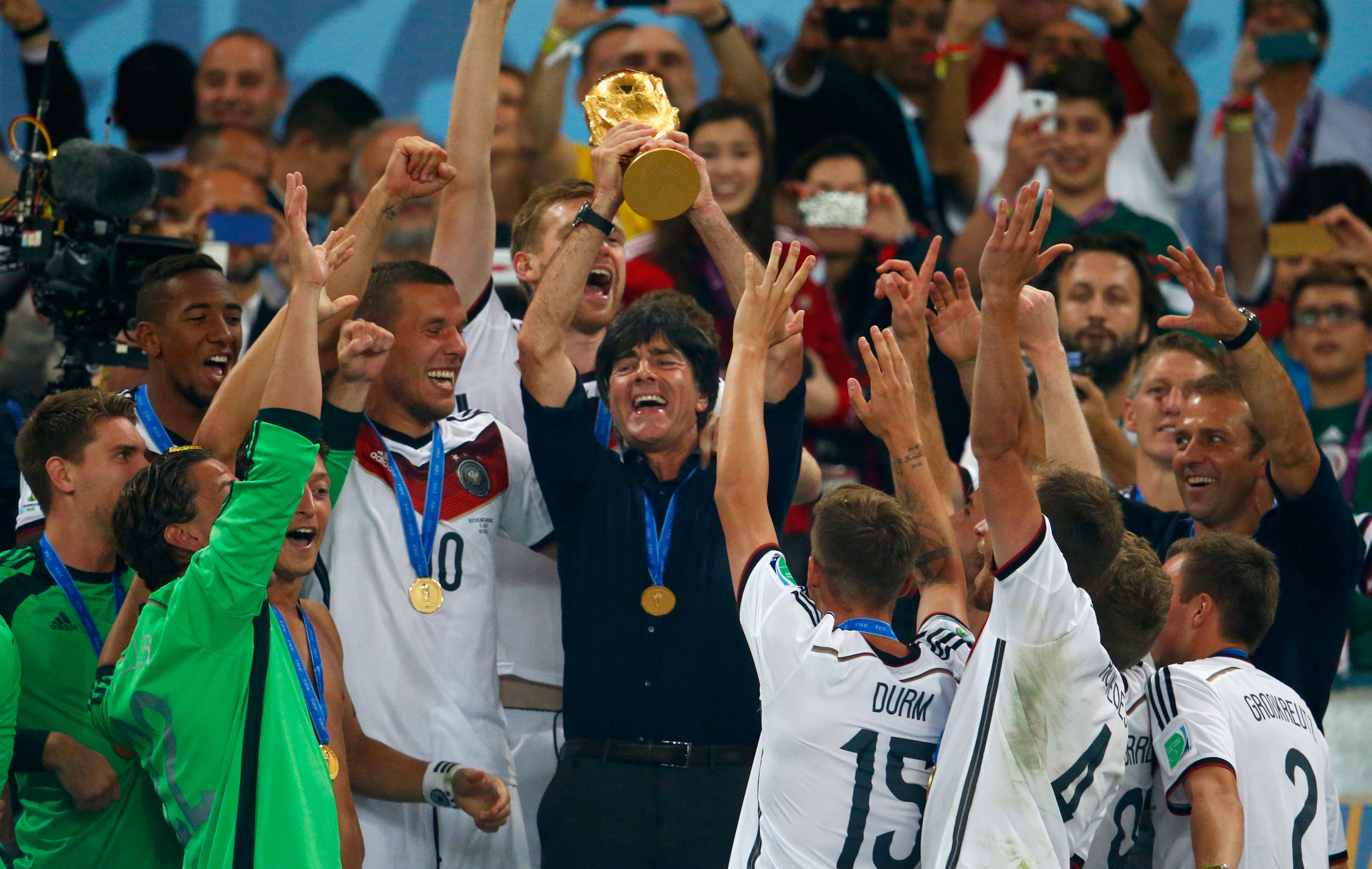 Joachim Low won the World Cup with his national team in 2014