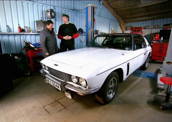 The Wheeler Dealers crew bought a Jensen Interceptor for £5,000 in 2010