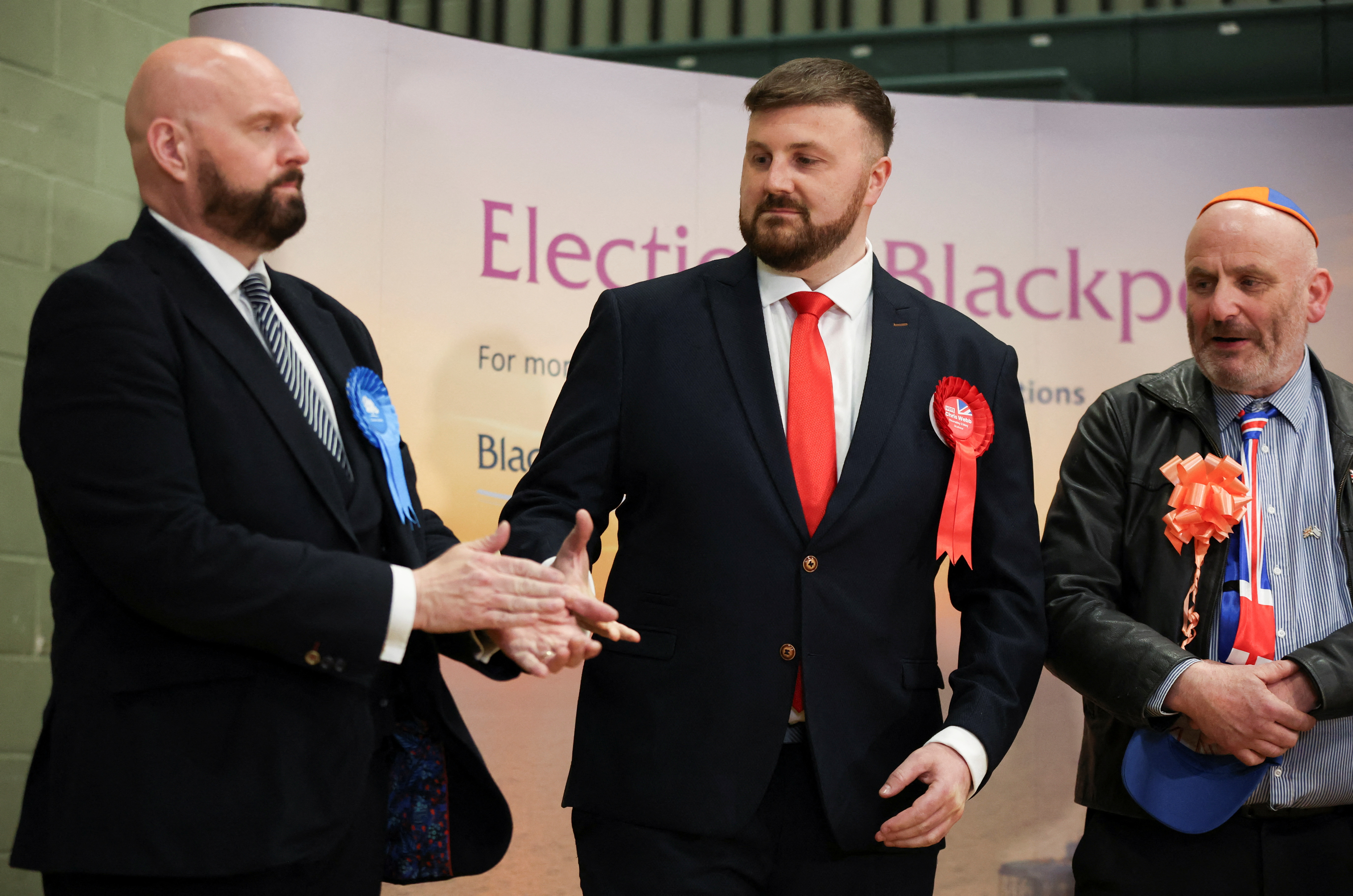 Labour's Chris Webb has taken the Blackpool South seat, held by the Tories since the 2019 General Election