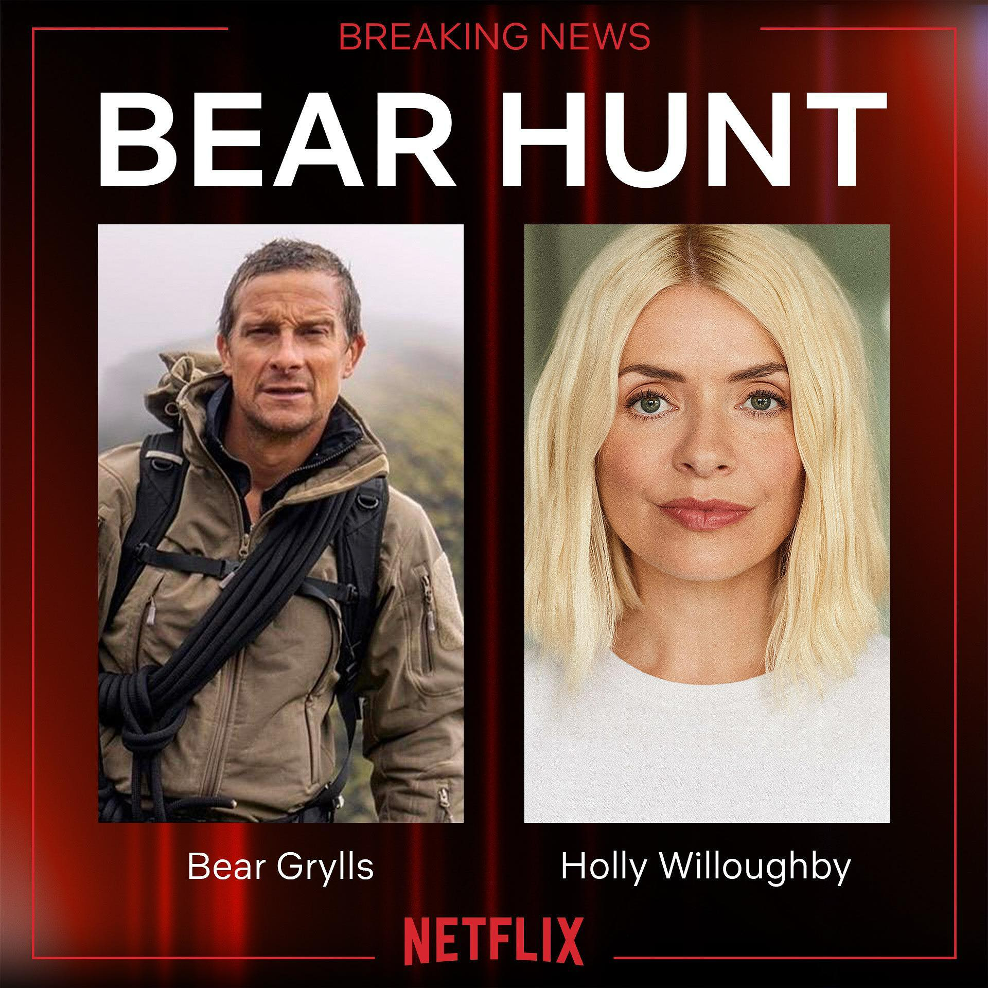 Bear Grylls and Holly Willoughby's new Netflix show is set for a cast feud