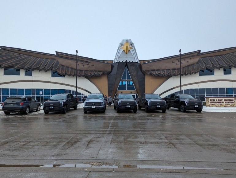 Electric Nation is distributing electric vehicles to Native American communities, including Red Lake Nation in Minnesota. (Photo supplied by Native Sun Community Power Development)