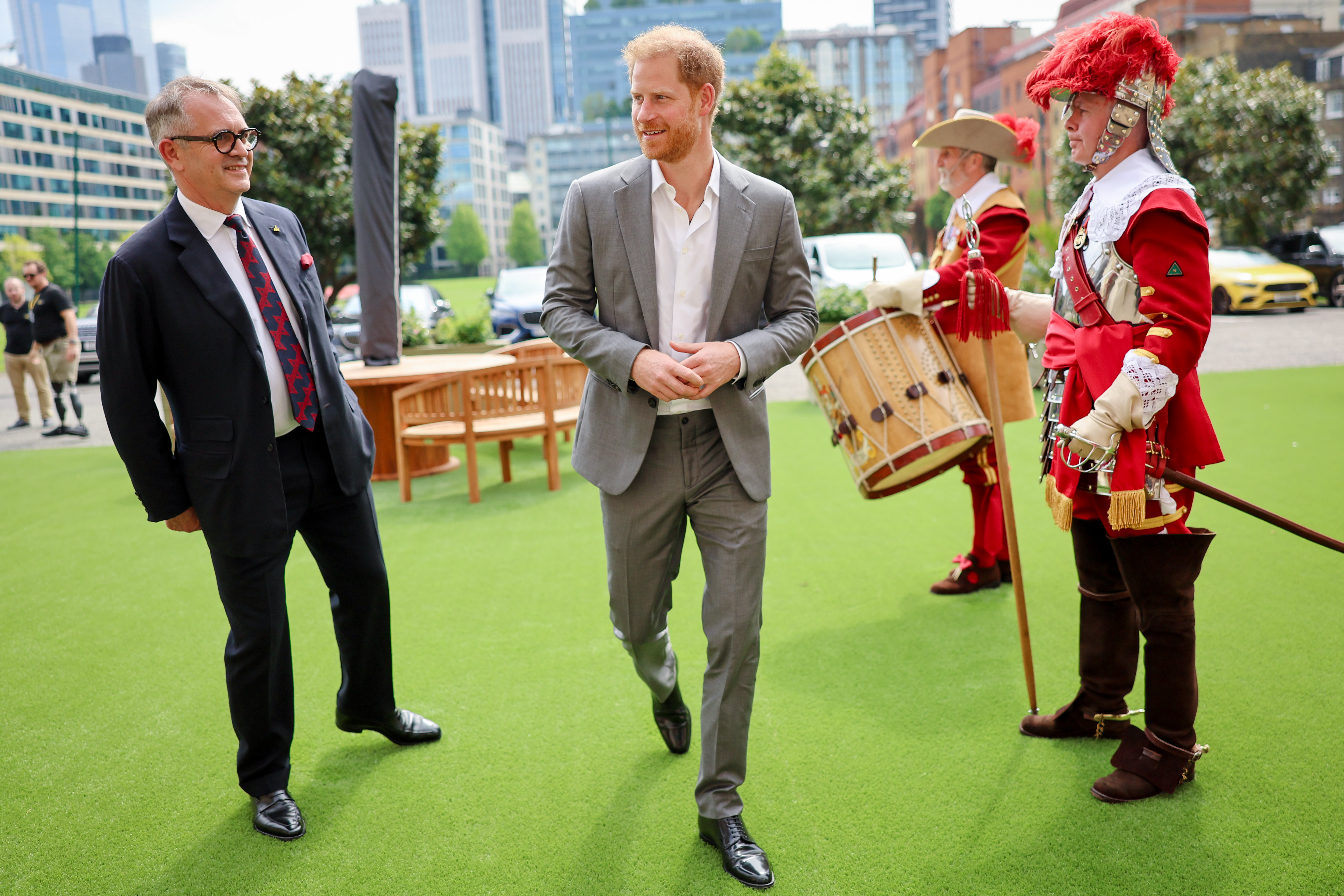 Prince Harry arrived in the UK on Tuesday to celebrate 10 years of the Invictus Games Foundation