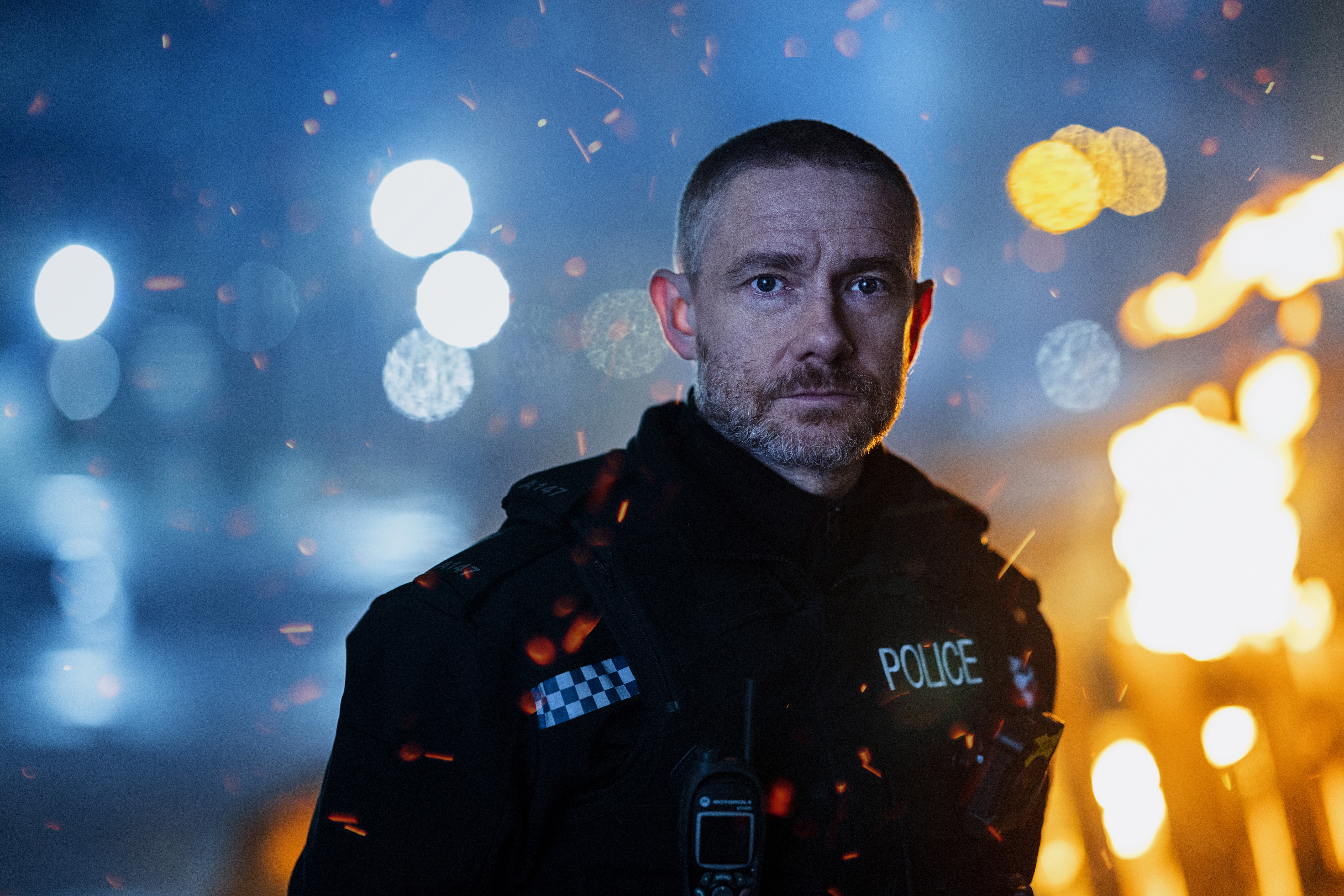 Martin Freeman has paid tribute to his Responder co-star who died earlier this week