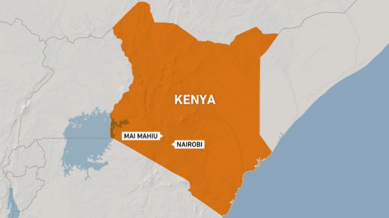 Kenya map