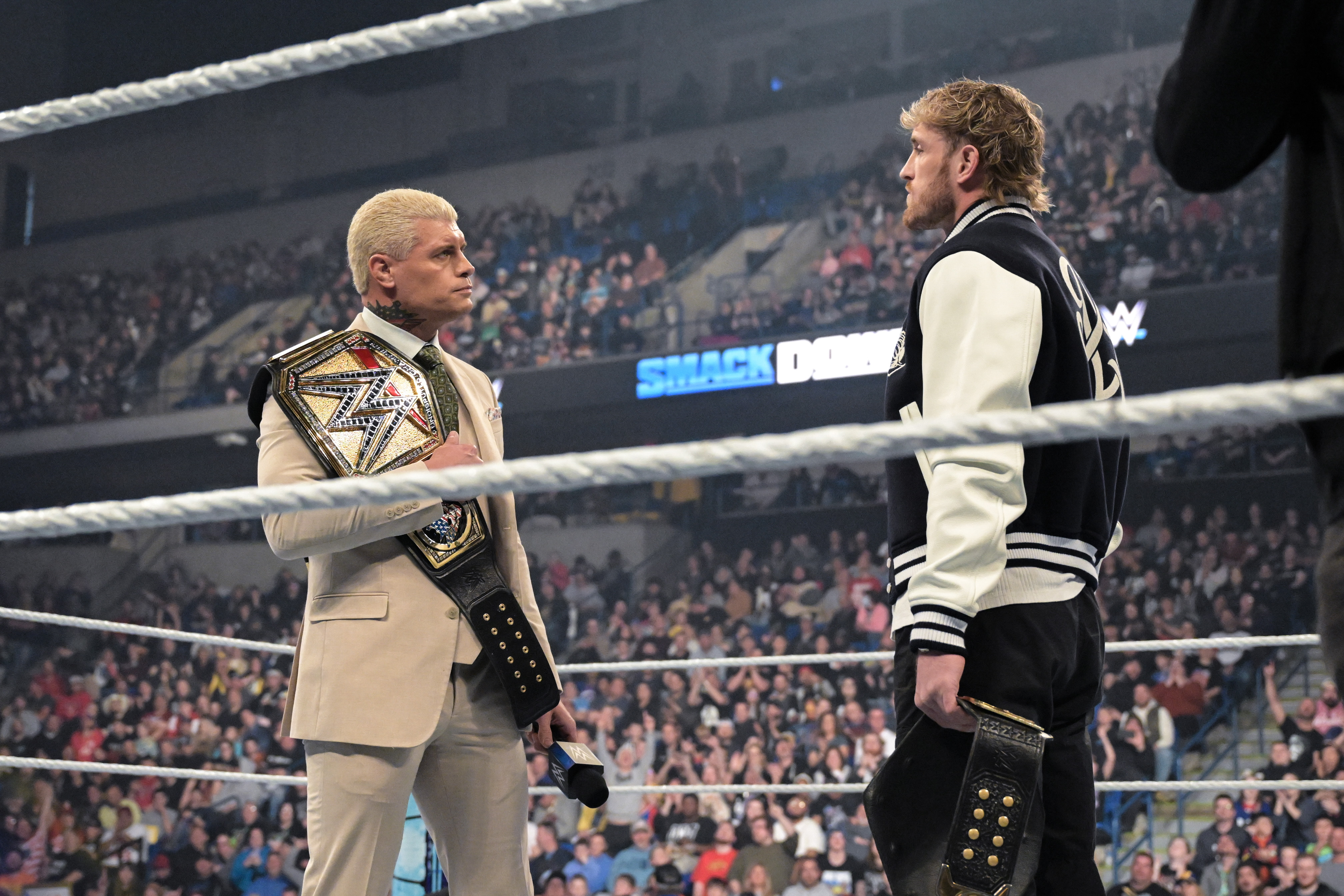 Cody Rhodes puts his WWE title on the line against Logan Paul