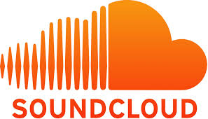 The SoundCloud logo is usually orange