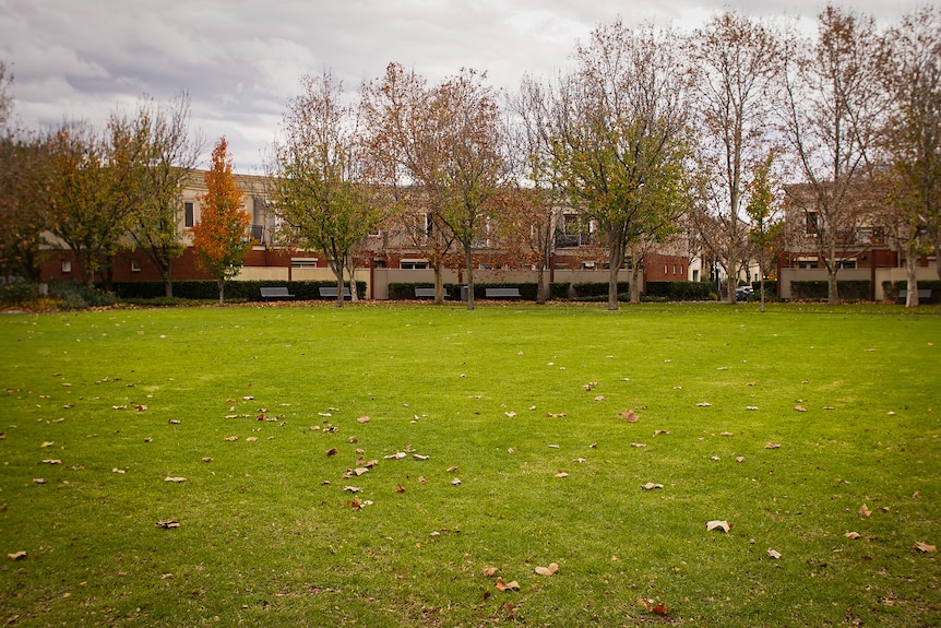 A park in Melbourne.