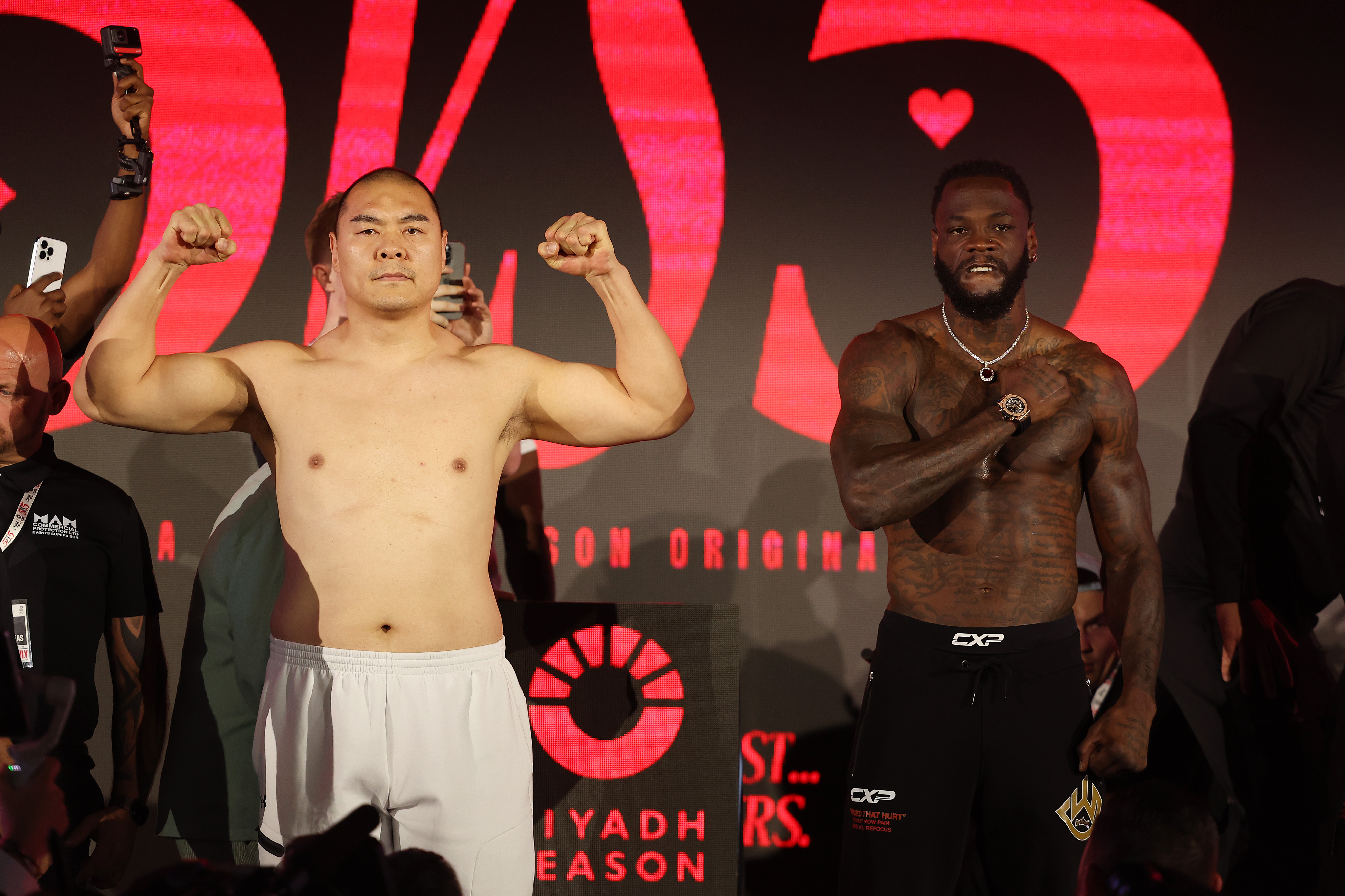 Zhang and Wilder weigh in for the big clash