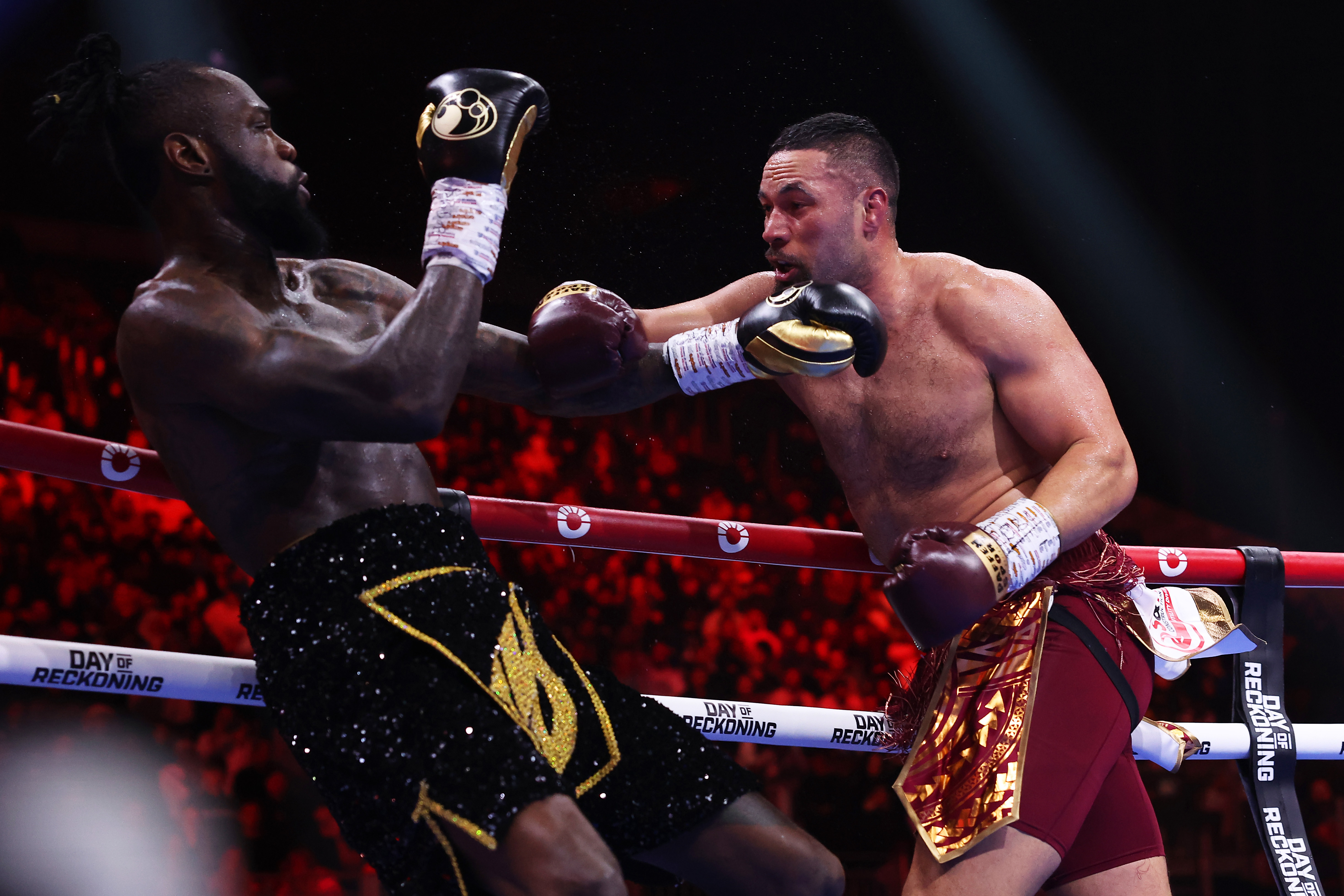 Joseph Parker beat Deontay Wilder on points last December