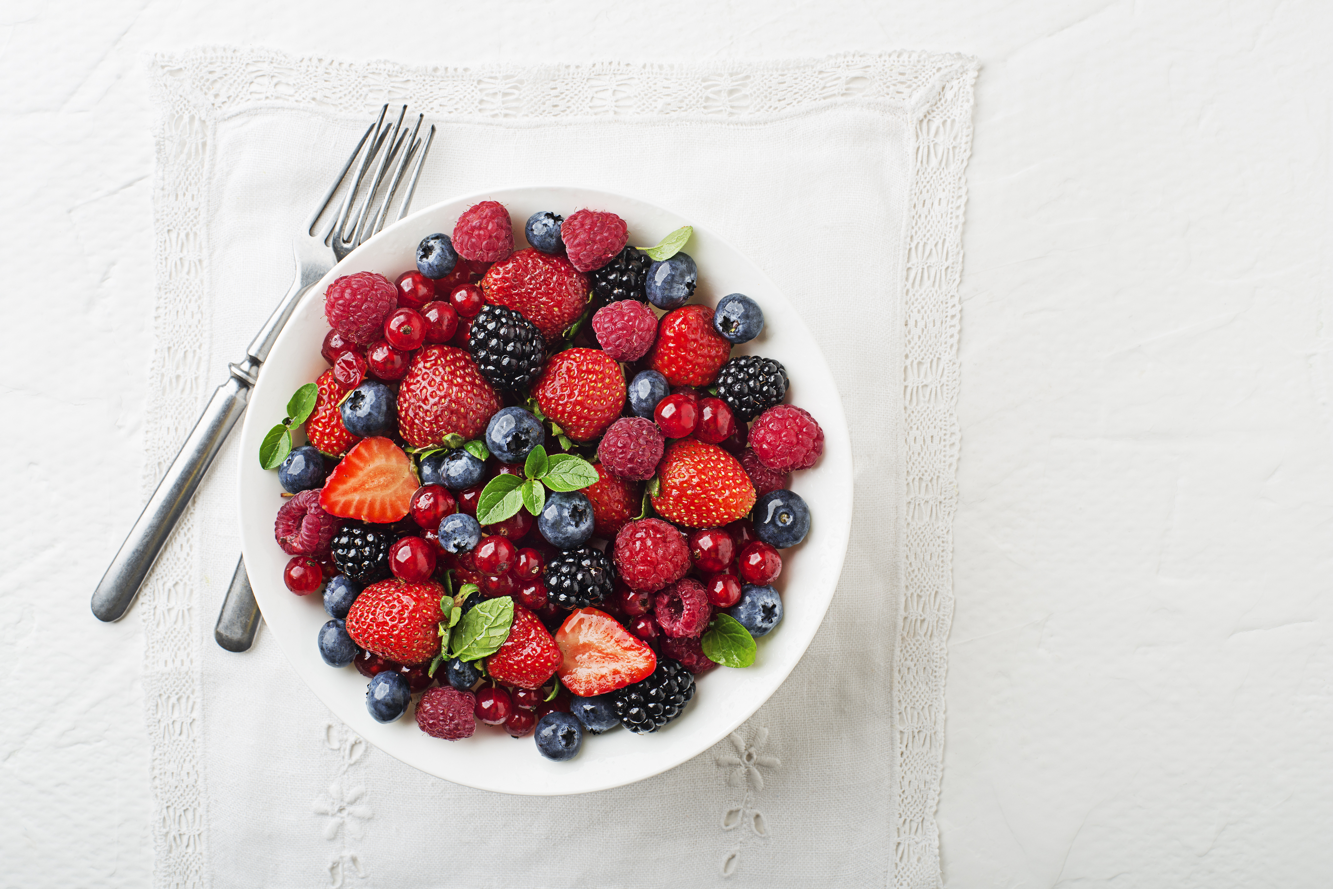 Berries are healthy due to their high levels of antioxidants and anti-inflammatory properties