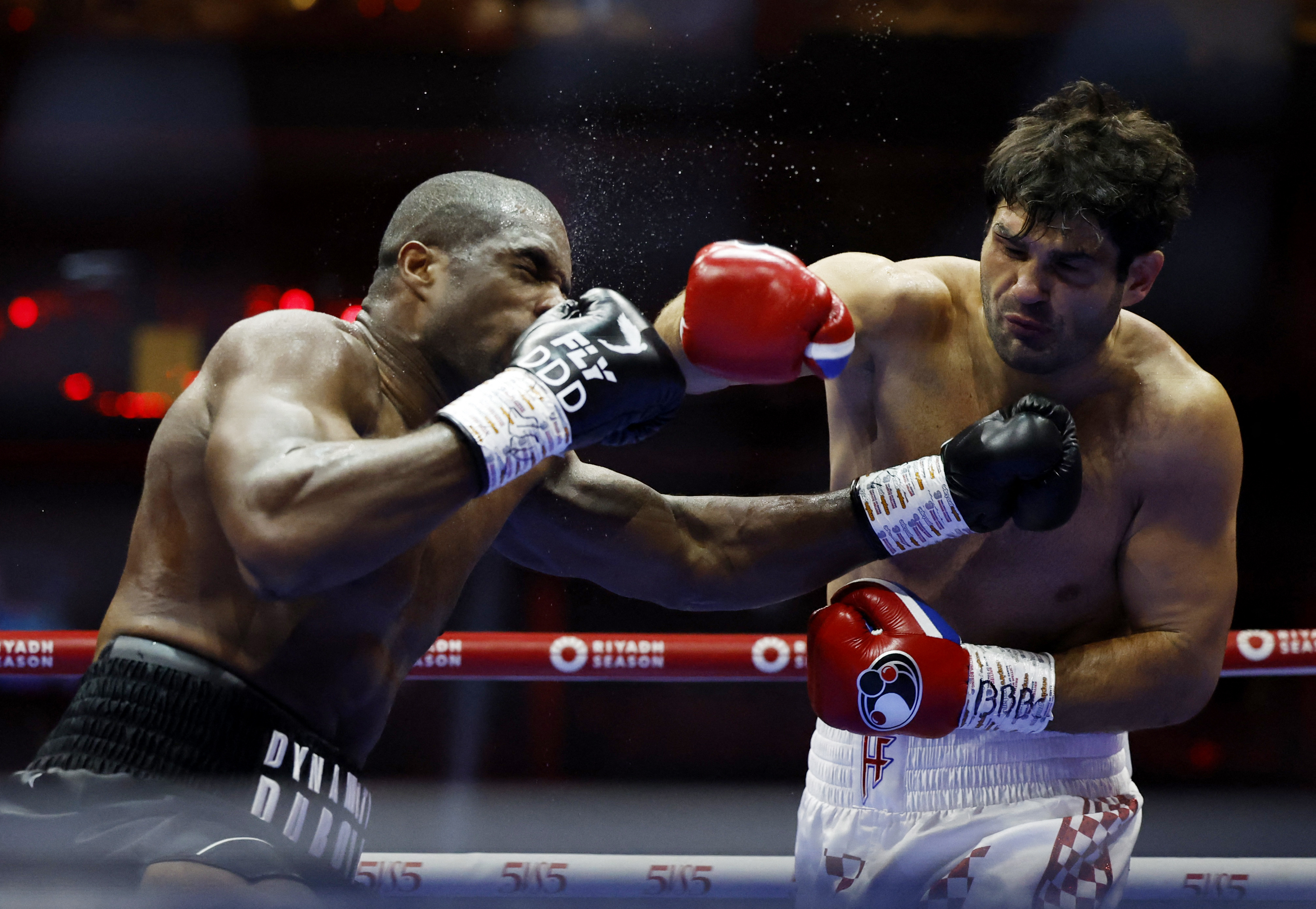 Dubois is now IBF interim heavyweight champion