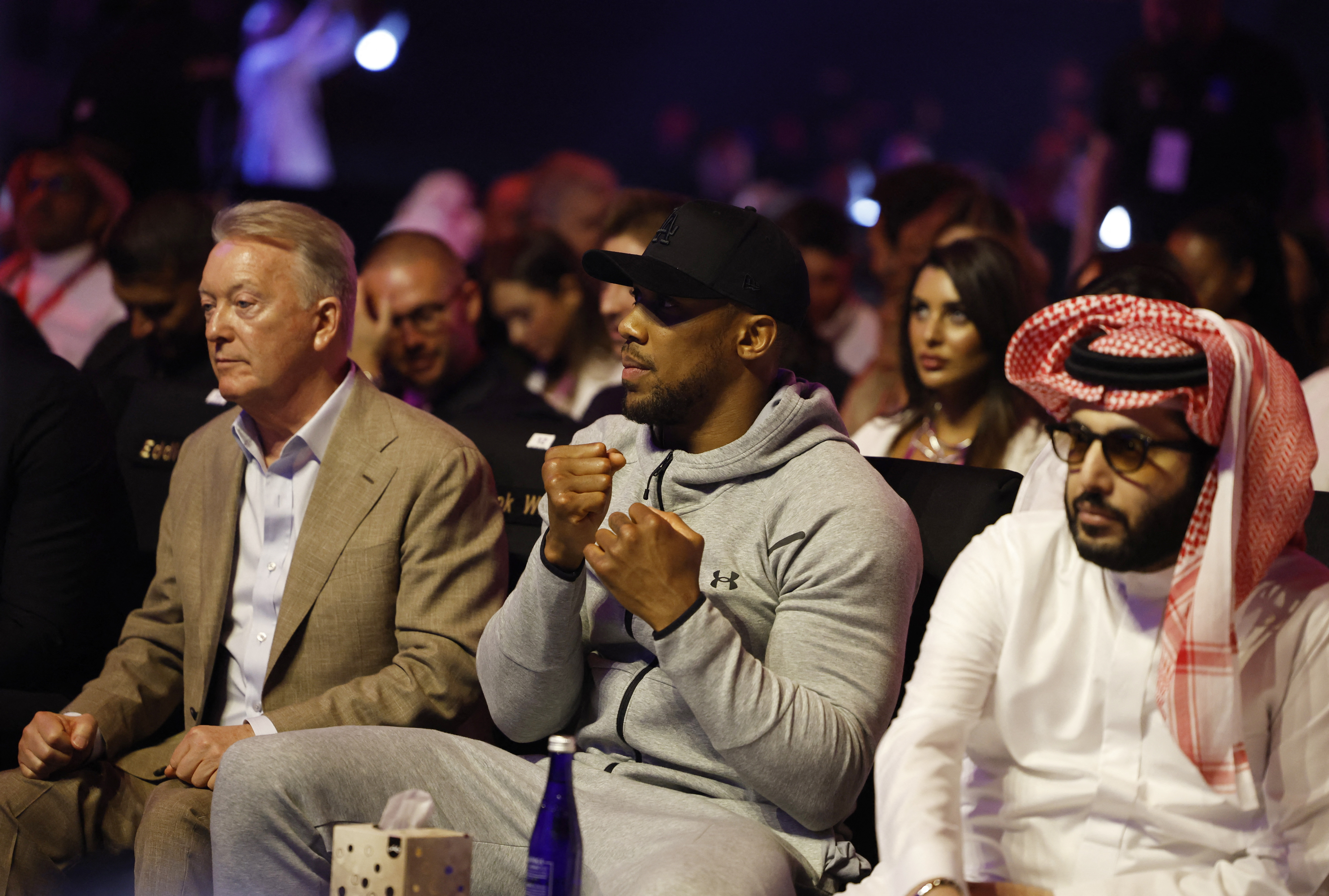 Anthony Joshua watched the clash and could take on Dubois next