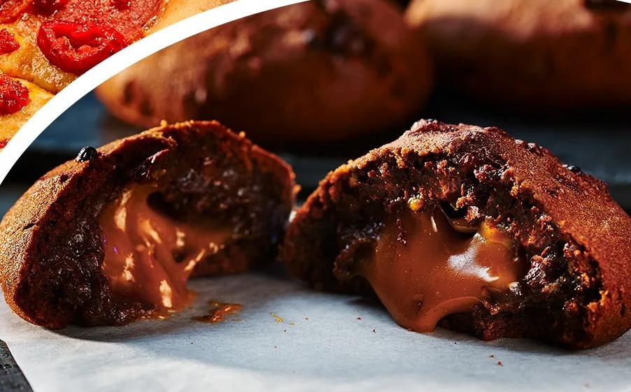 The gooey Double Chocolate and Caramel Cookies are set to be a fan favourite