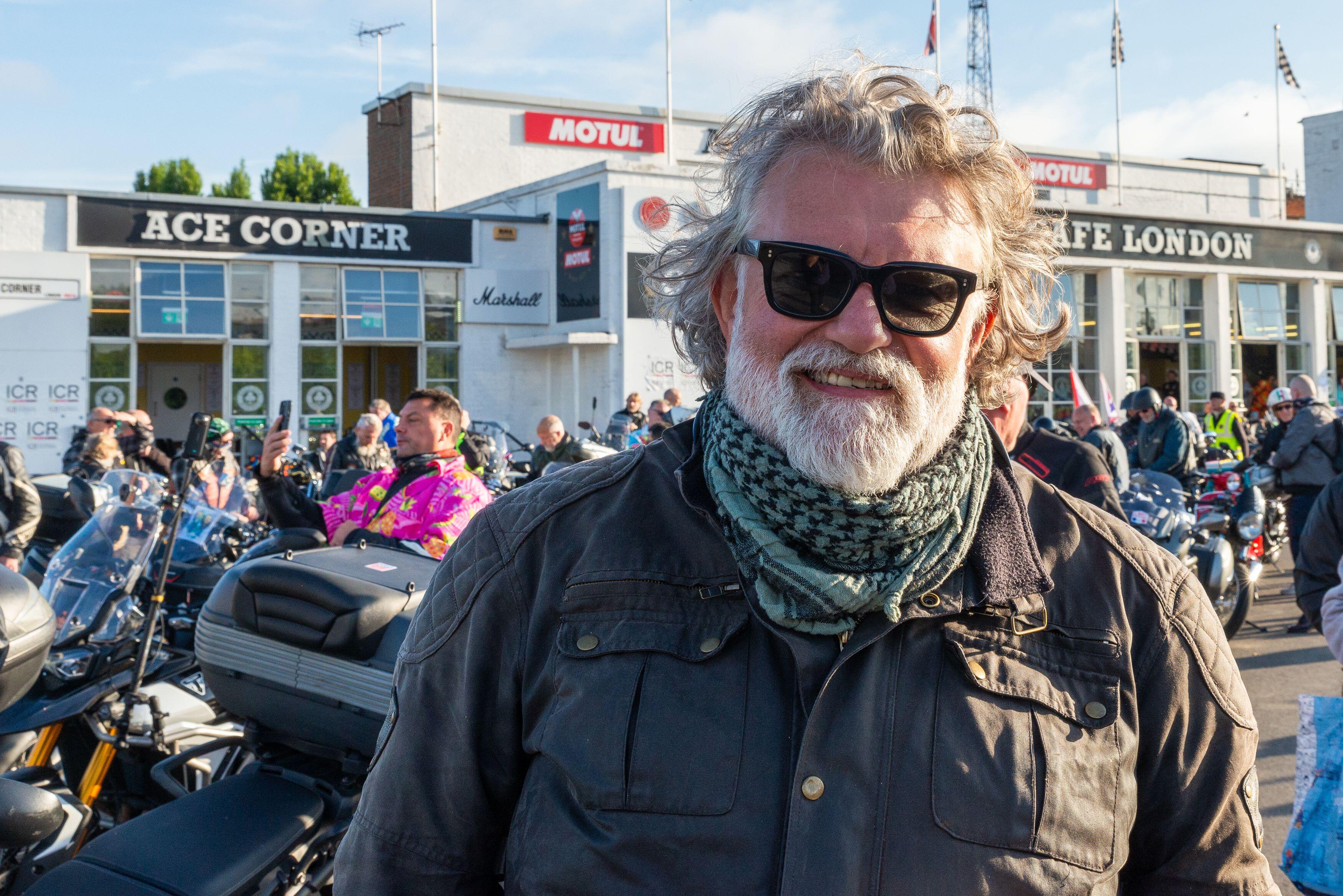 Dave was speaking at a tribute motorbike ride from London to Barrow-in-Furness in Cumbria in Dave's honour