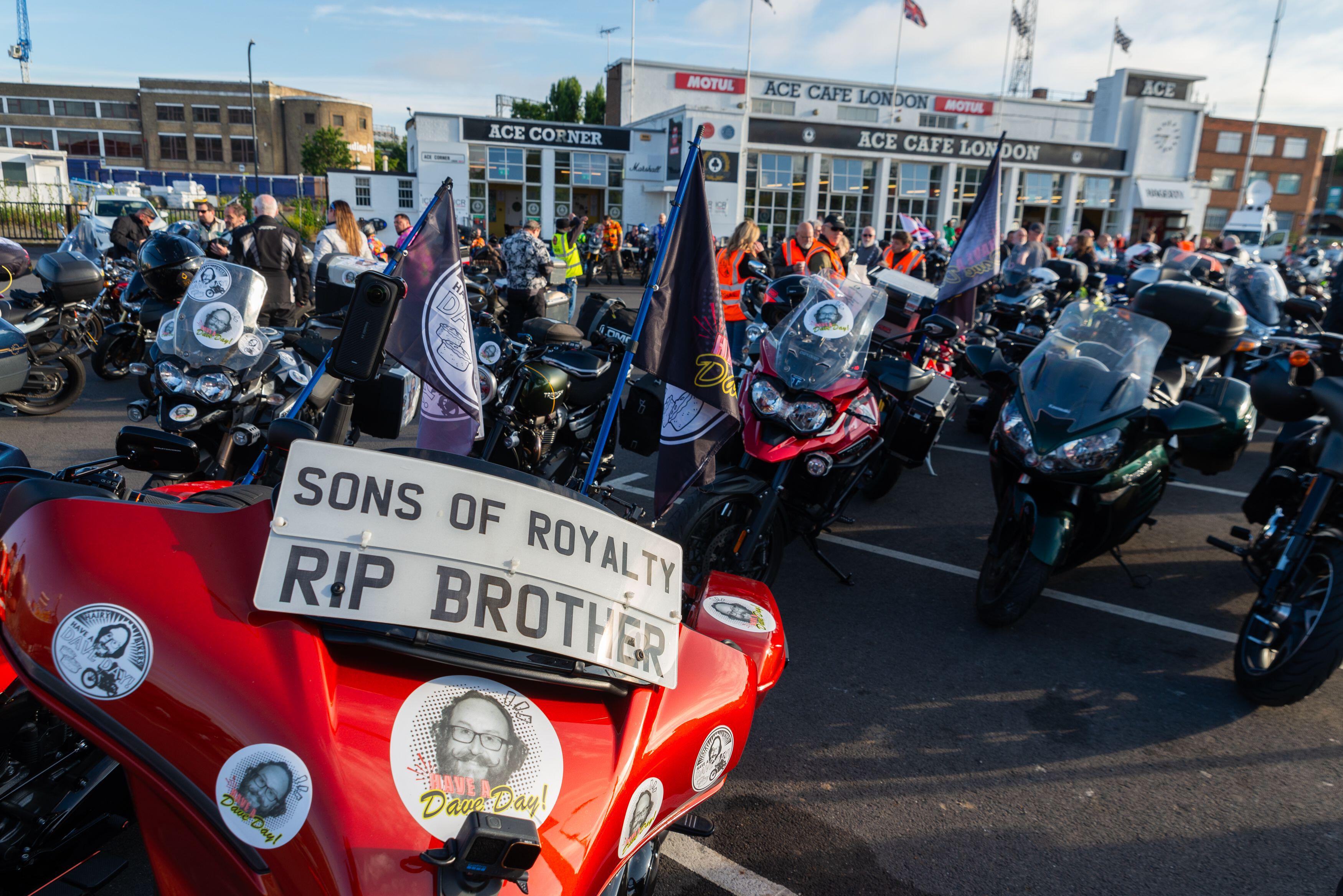 Thousands of riders will take on the route to Dave's home town