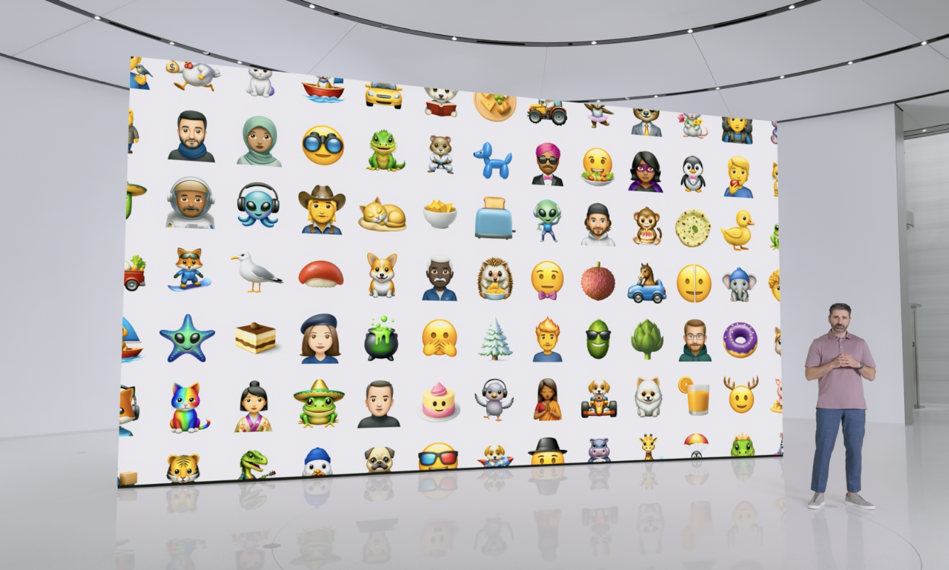 There's a new Genmoji feature that lets you create your own custom emoji