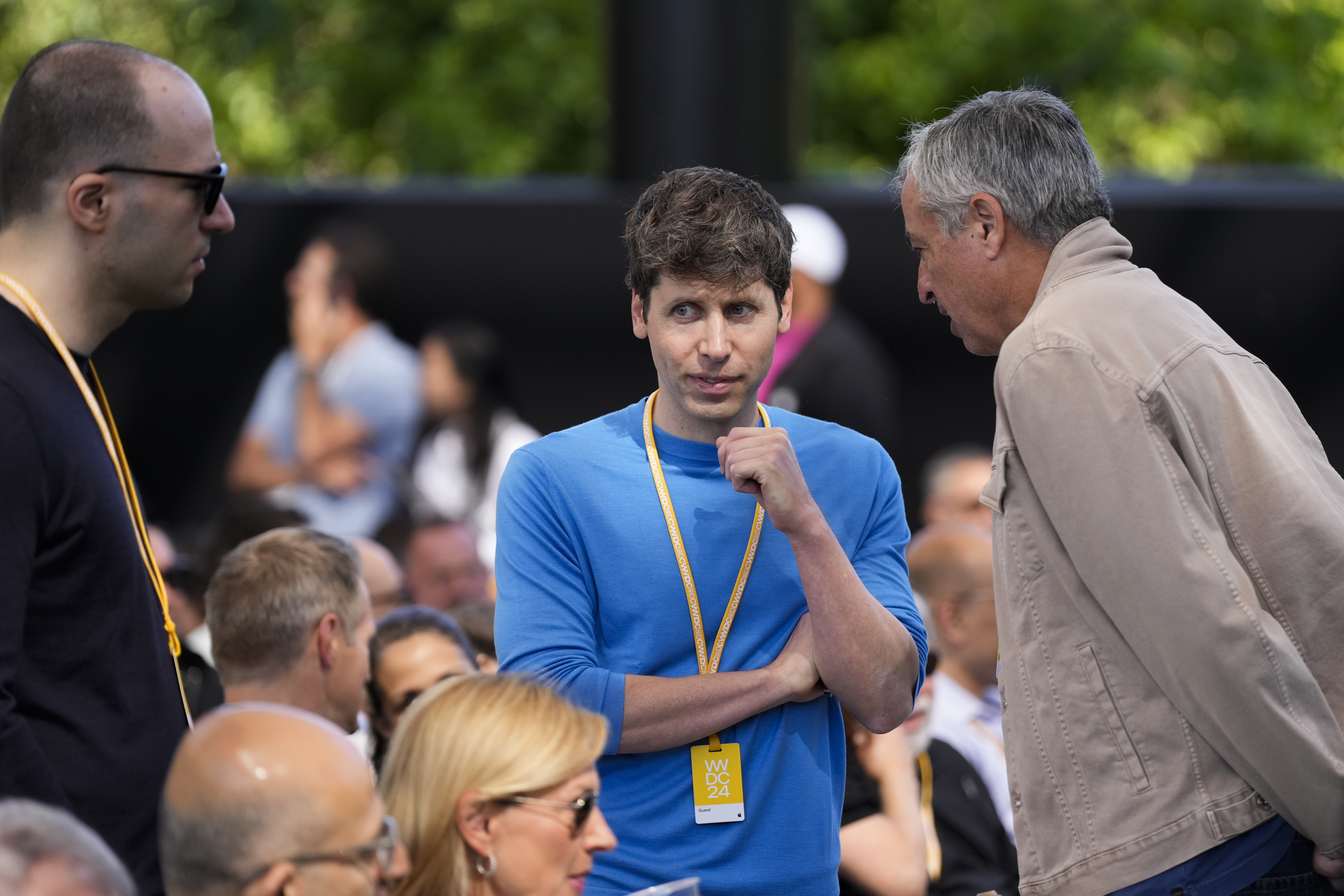 Sam Altman, who heads up OpenAI – the company behind ChatGPT – attended the event