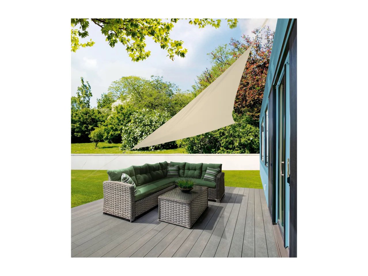 This Livarno home sun shade sail is now at Lidl for £19.99