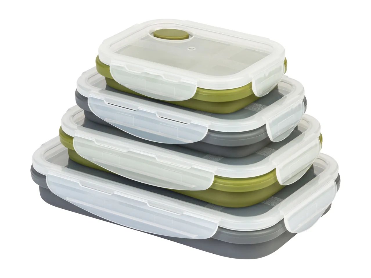 These Ernest collapsible food storage containers are great for leftovers