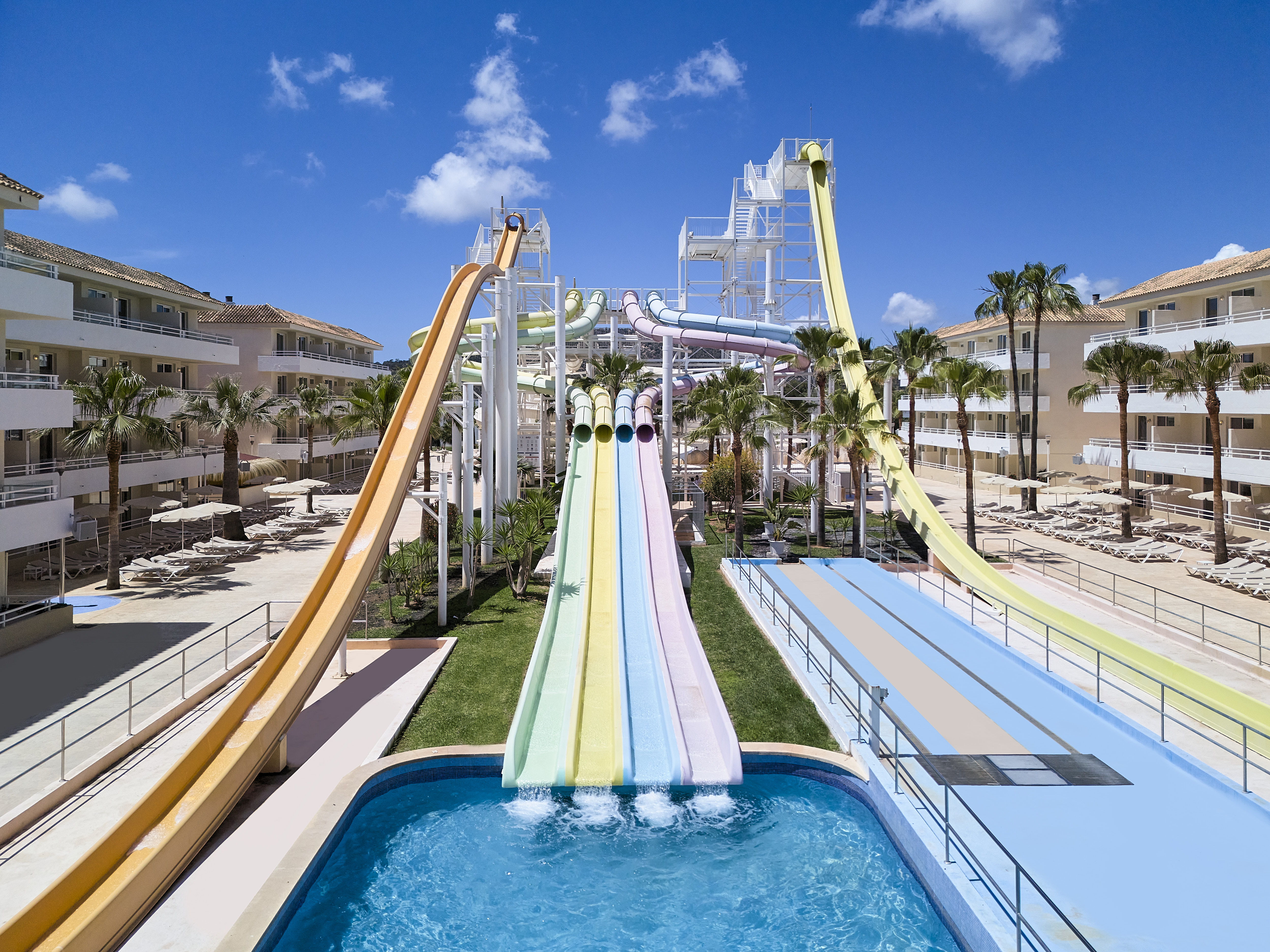 Enjoy five nights at the all-new 4*FERGUS Club Mallorca Waterpark in Majorca, Spain