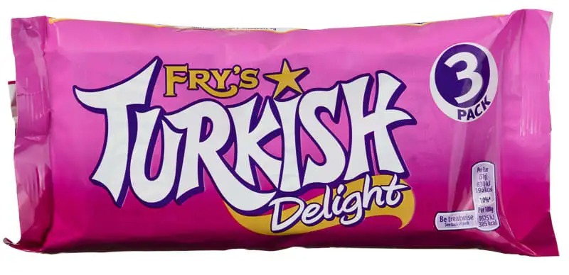 A triple pack of Fry’s Turkish Delight is now £1, at B&M