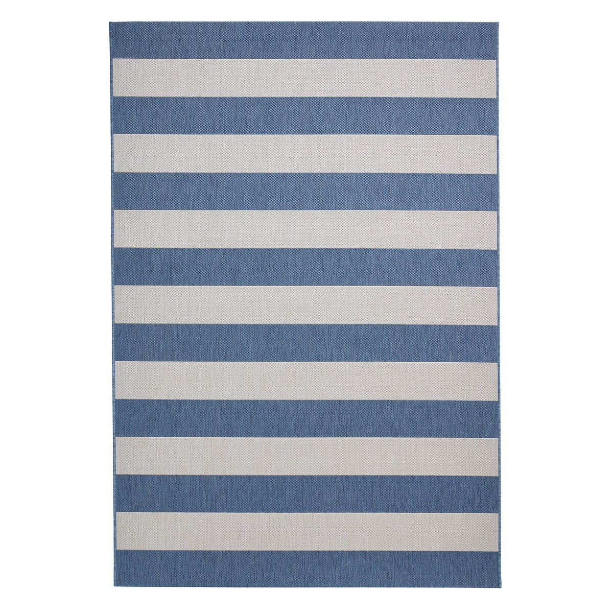 La Redoute is selling a blue and white rug for £85