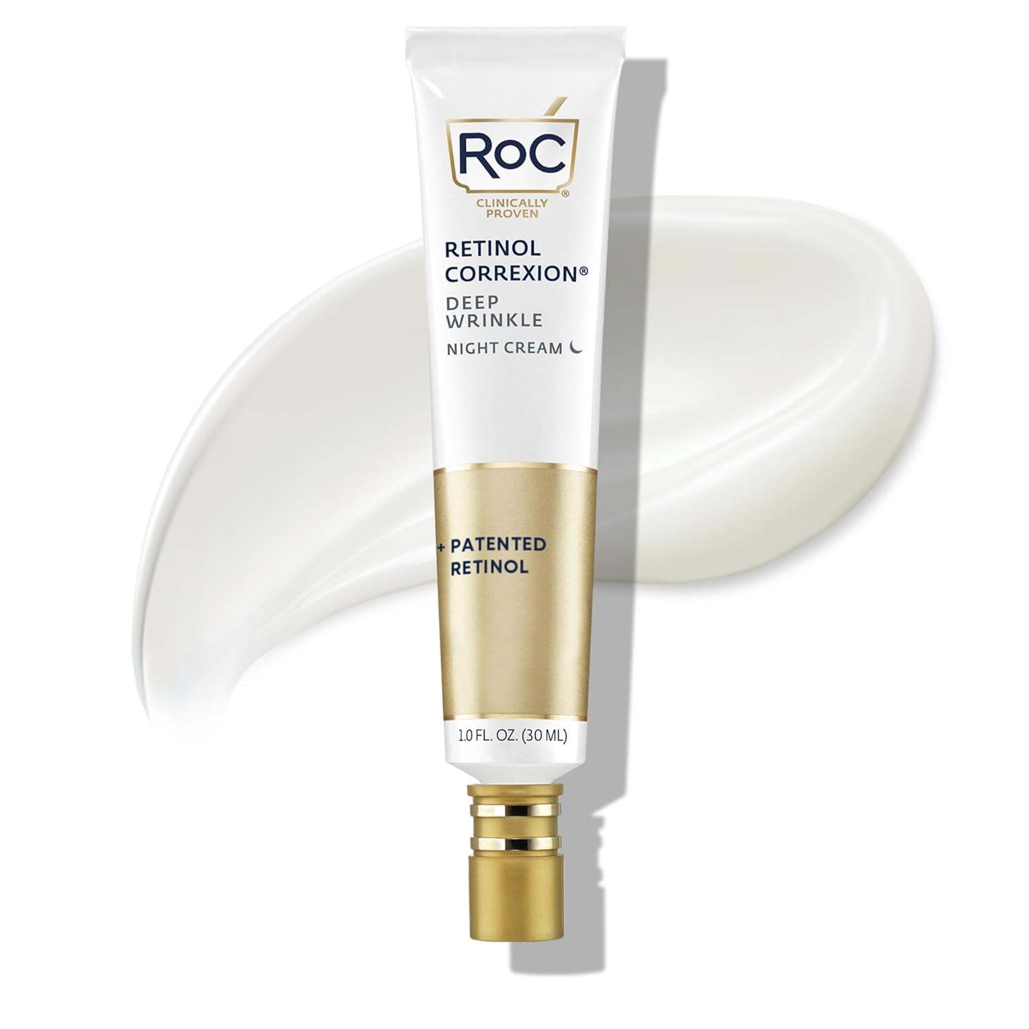 The RoC Retinol Correxion Deep Wrinkle Night Cream is available on Amazon and claims to reduce the appearance of fine lines and dark spots