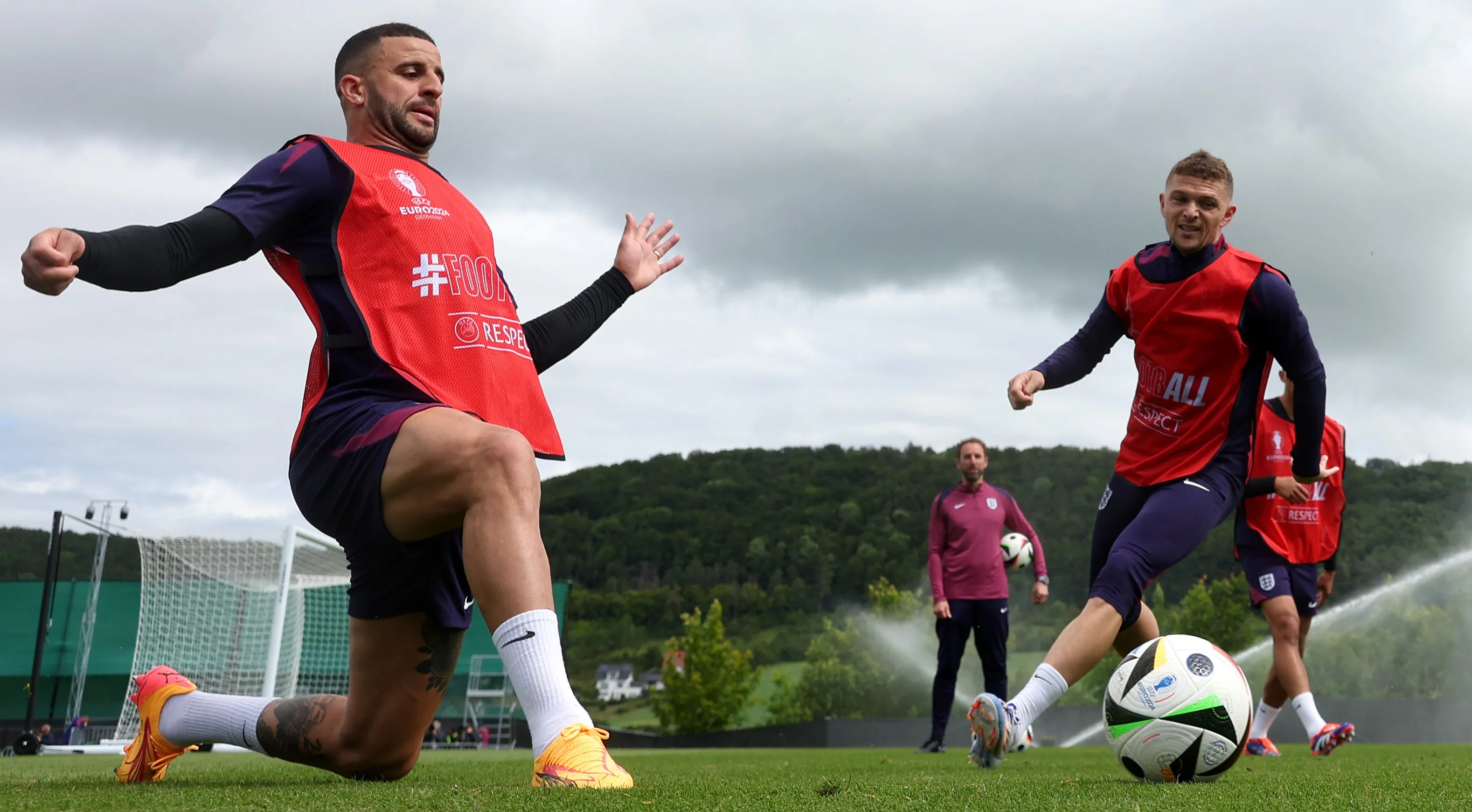 Rondos have become a regular exercise in England training