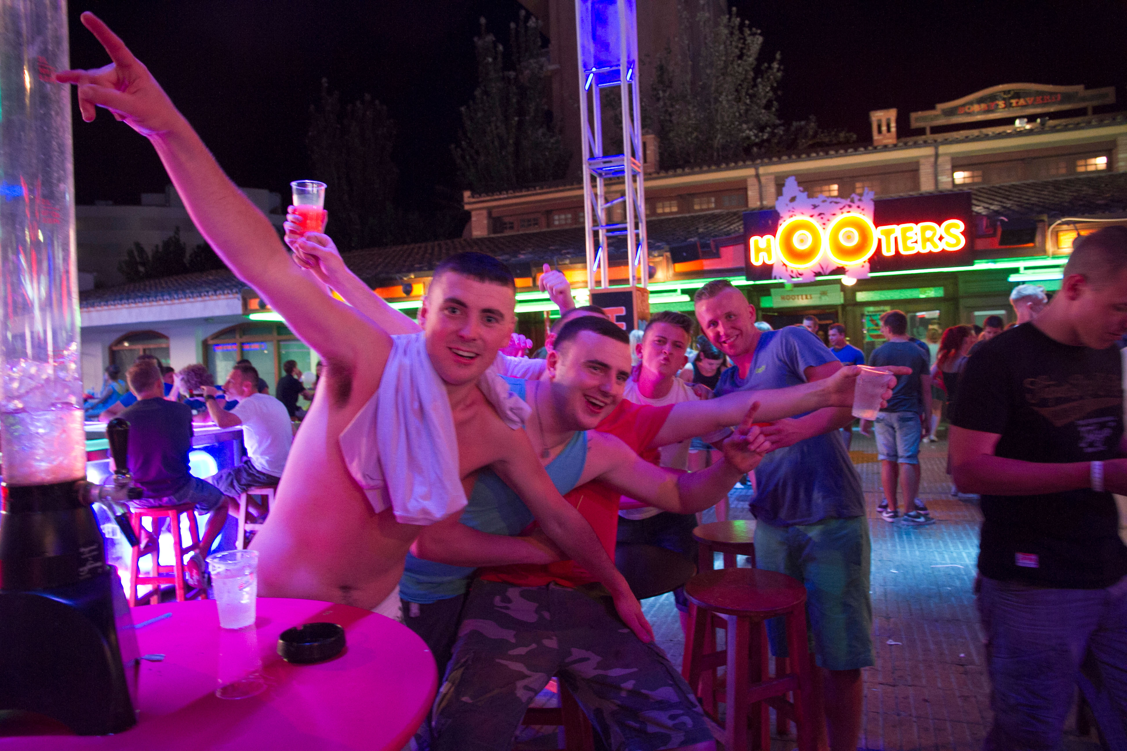 Nightlife is a major part of Magaluf but loutish Brits are testing the patience of residents