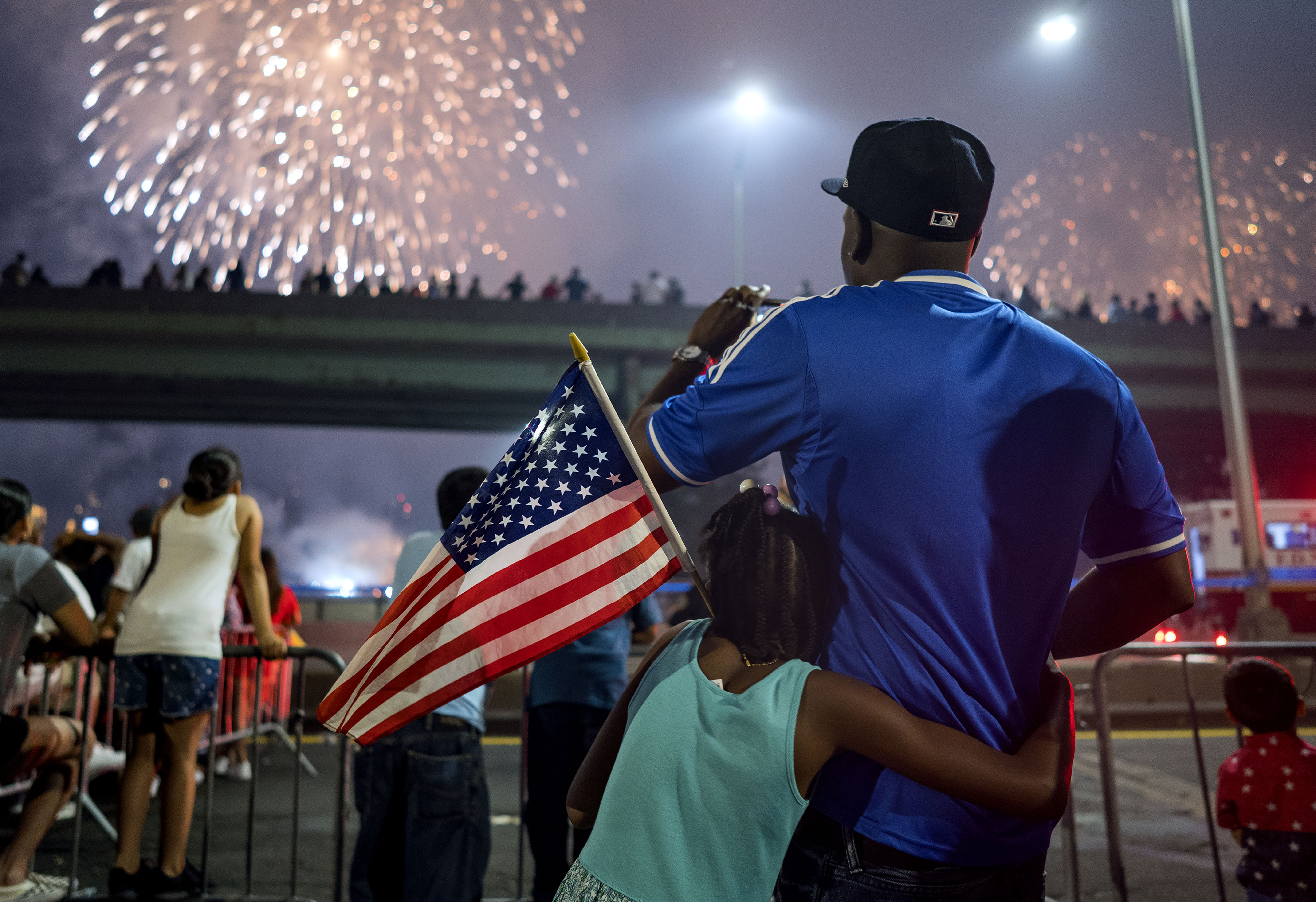 There are multiple locations throughout NYC where the fireworks can be viewed