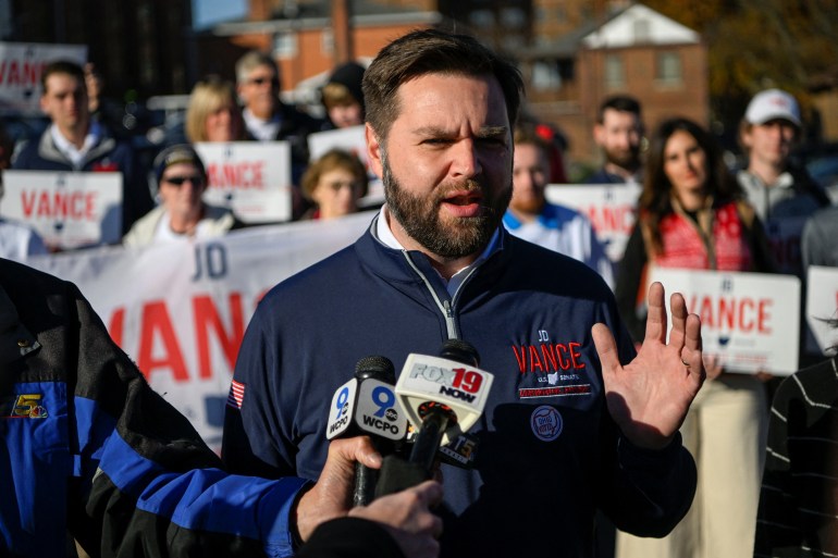 US politician JD Vance