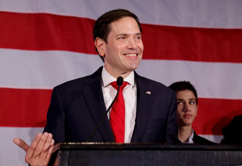 US Senator Marco Rubio