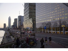 Commercial real estate in Rotterdam, Netherlands. Photographer: Ksenia Kuleshova/Bloomberg