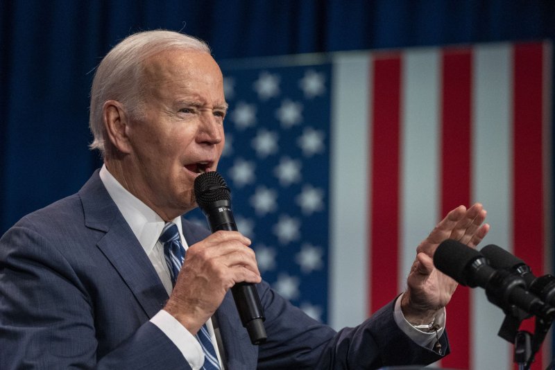 President Joe Biden has been courting social media influencers to help him encourage young voters to turn out and vote for him in November. File Photo by Ken Cedeno/UPI